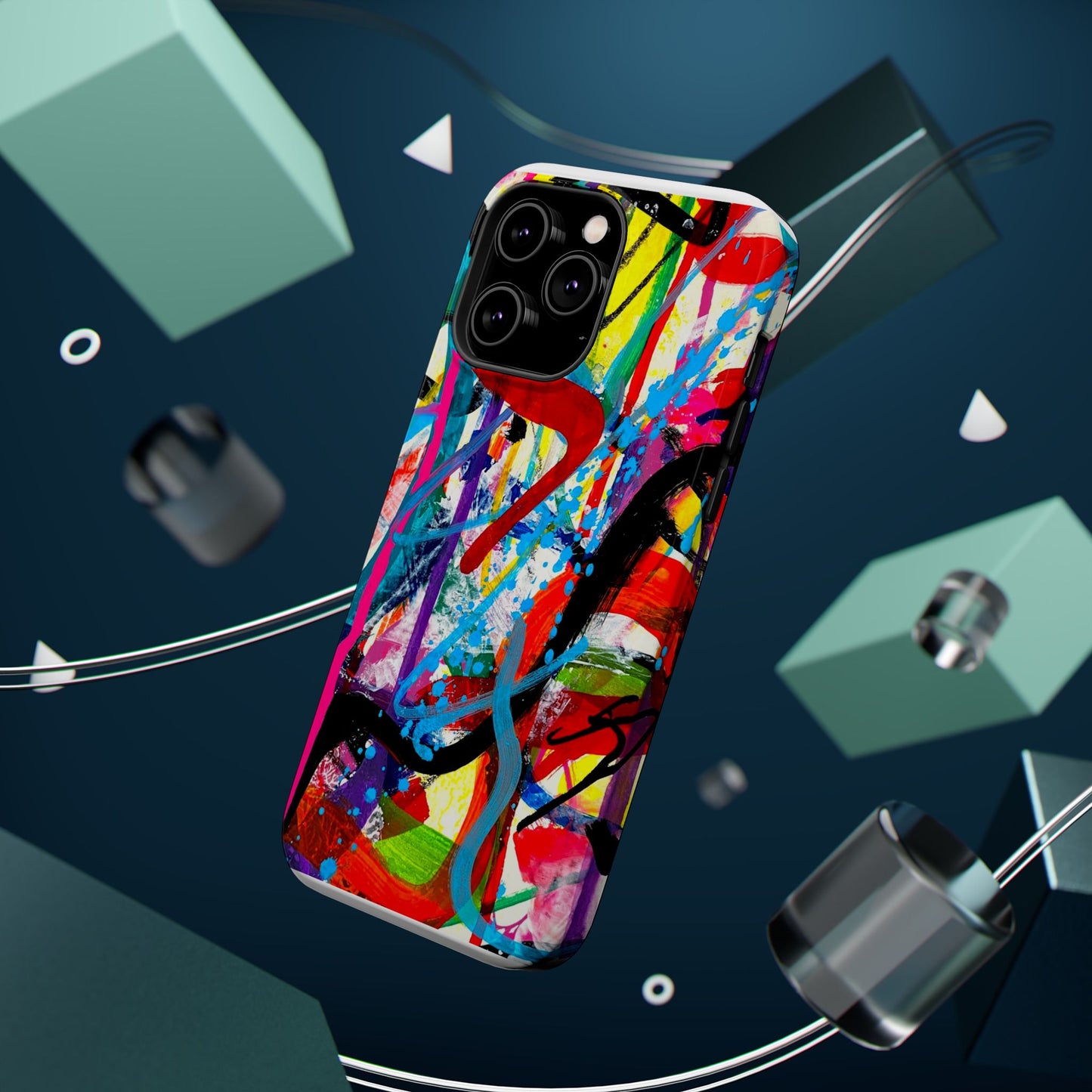 Abstract Art MagSafe Tough Phone Cases