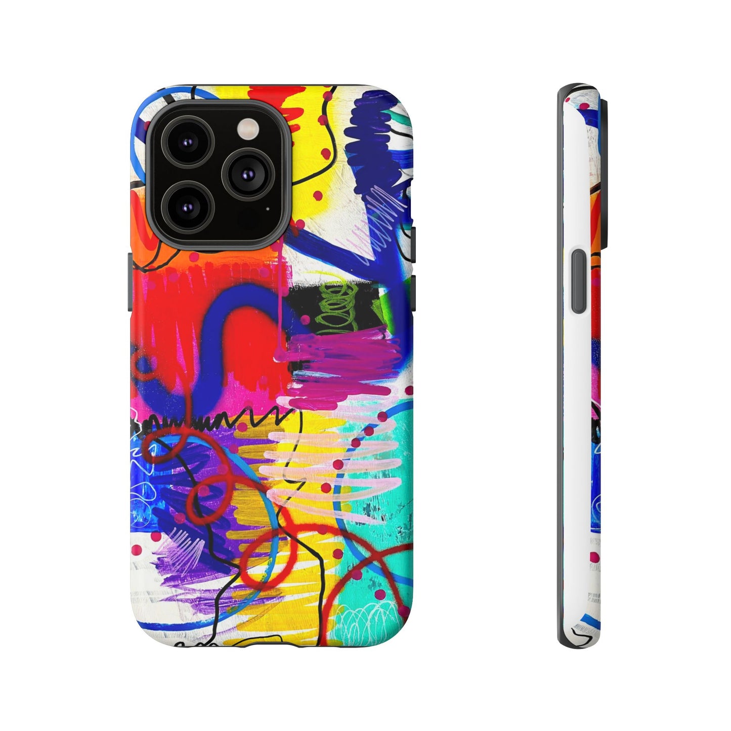 Abstract Art Tough Phone Cases