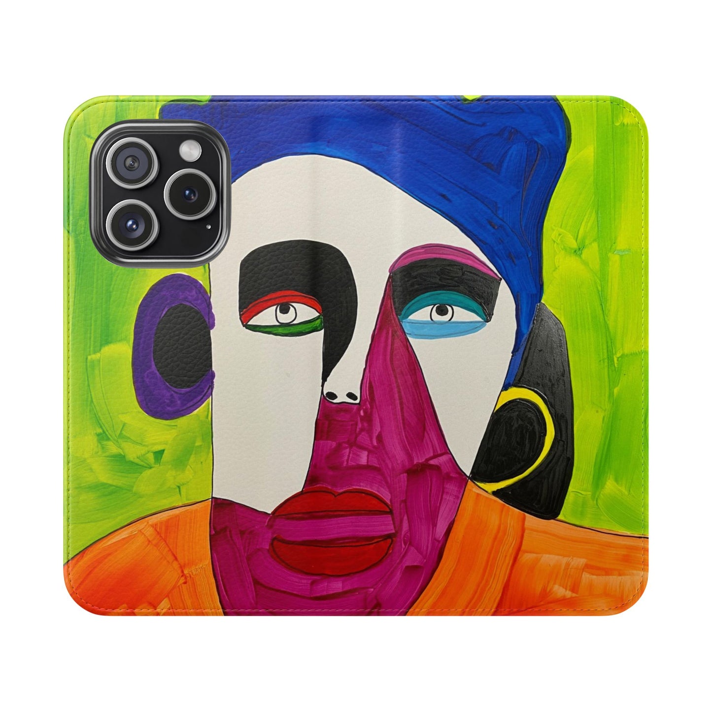 Abstract Art Phone Flip Cases