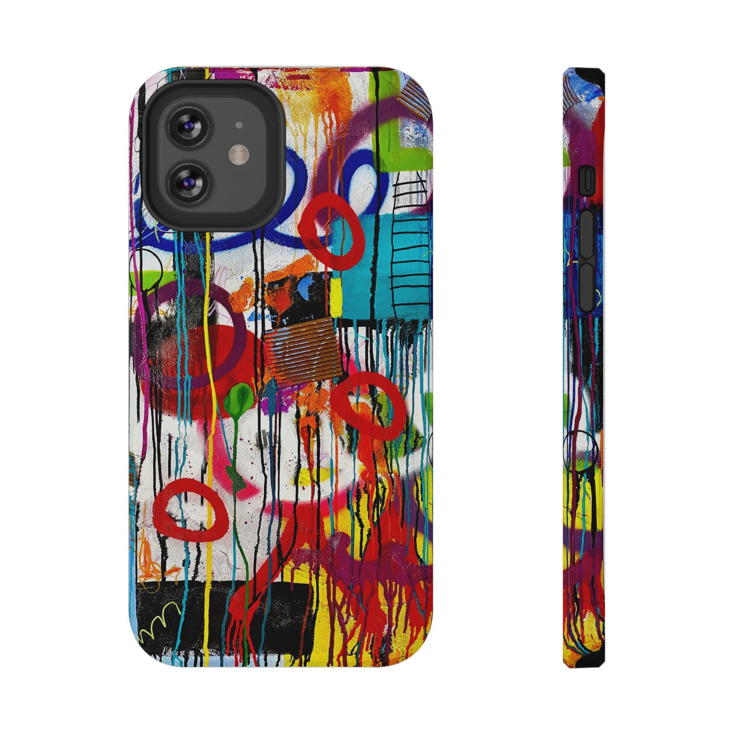Abstract Art Impact-Resistant Phone Cases