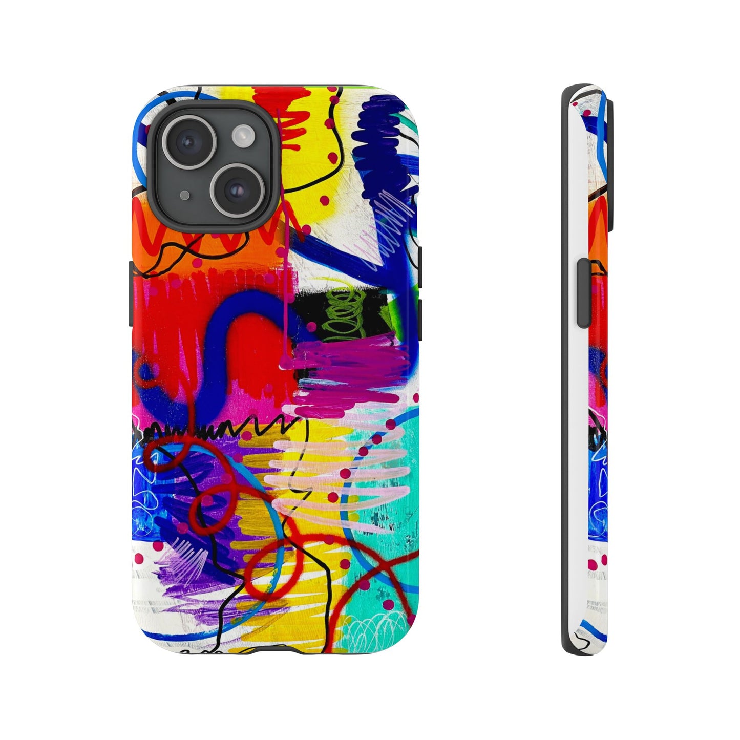 Abstract Art Tough Phone Cases