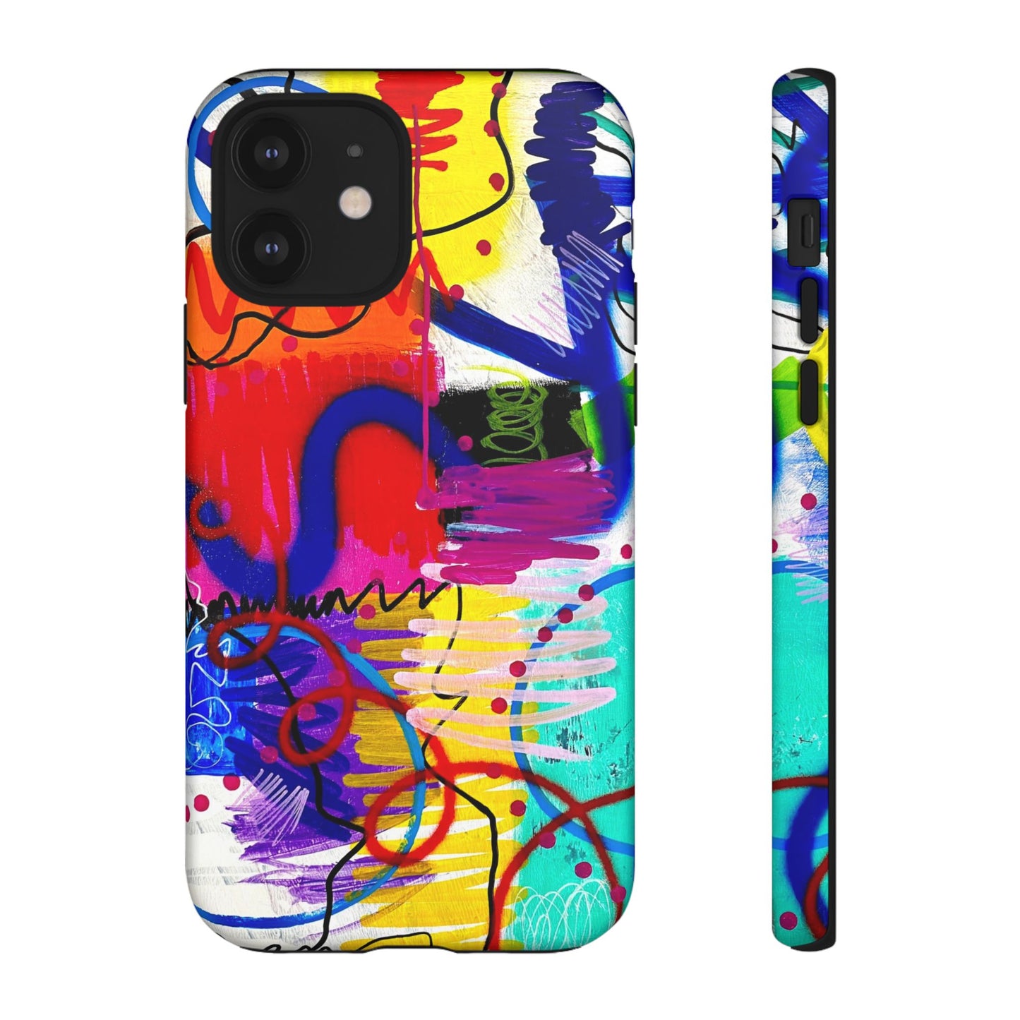 Abstract Art Tough Phone Cases