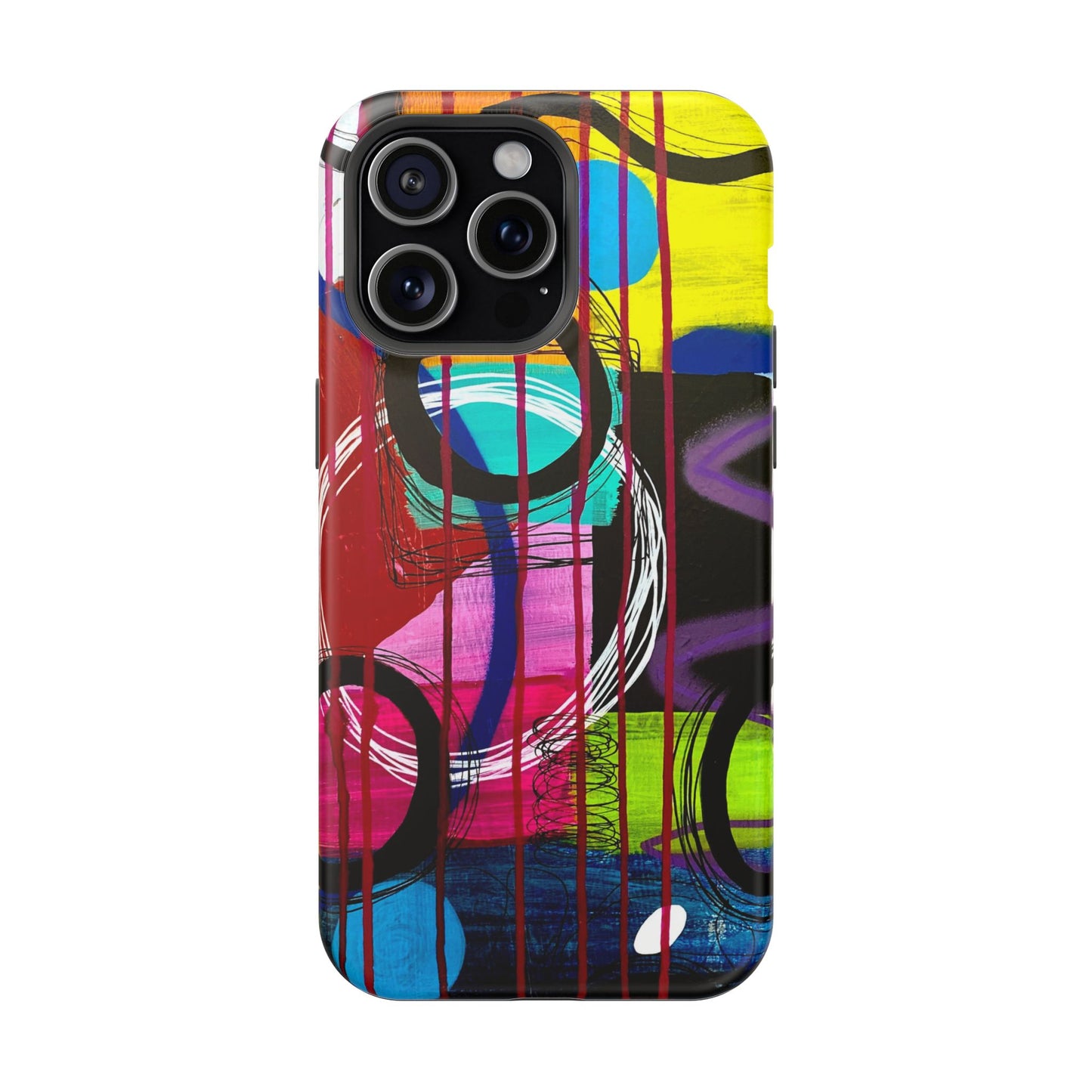 Abstract Art Impact-Resistant Phone Cases