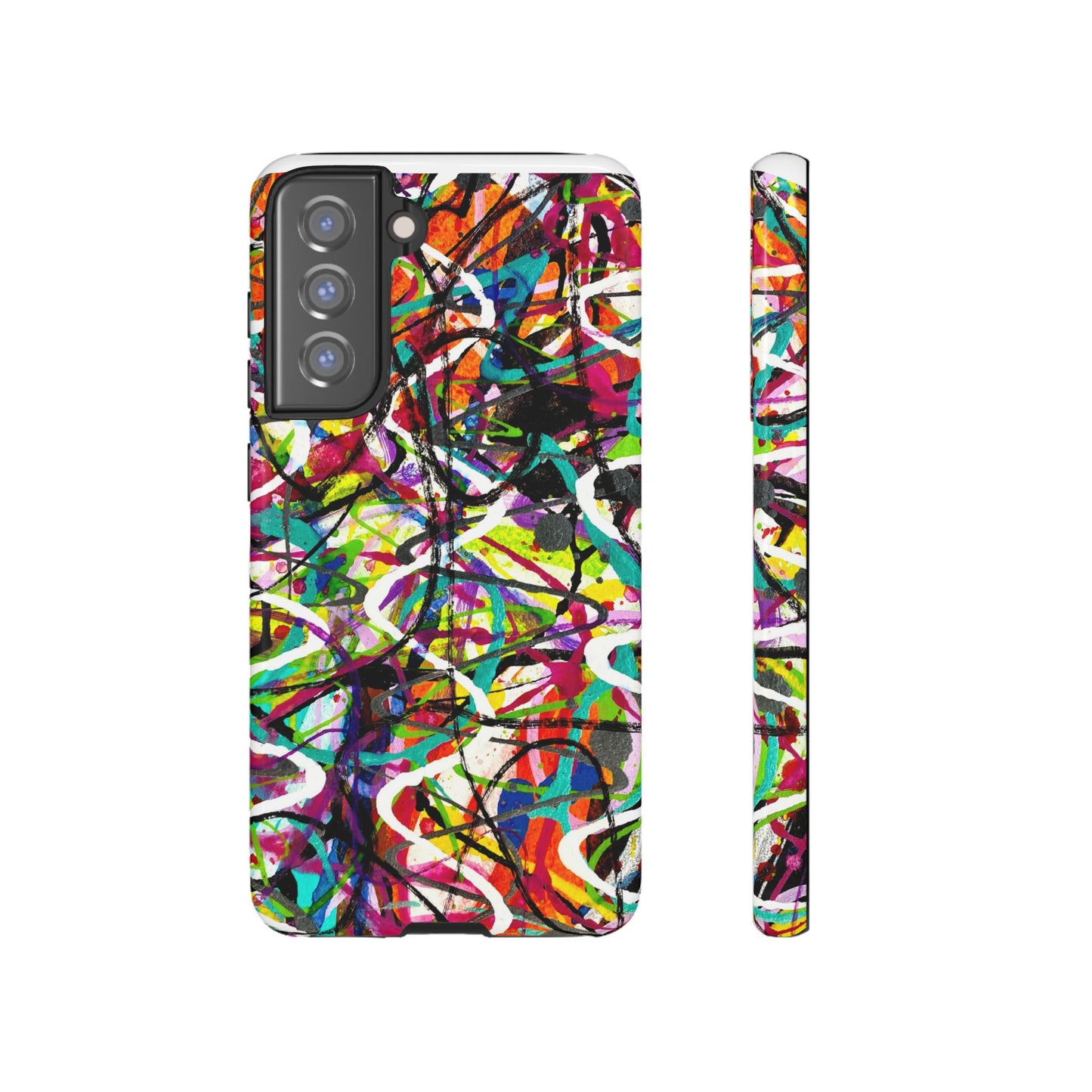 Abstract Art Tough Phone Cases
