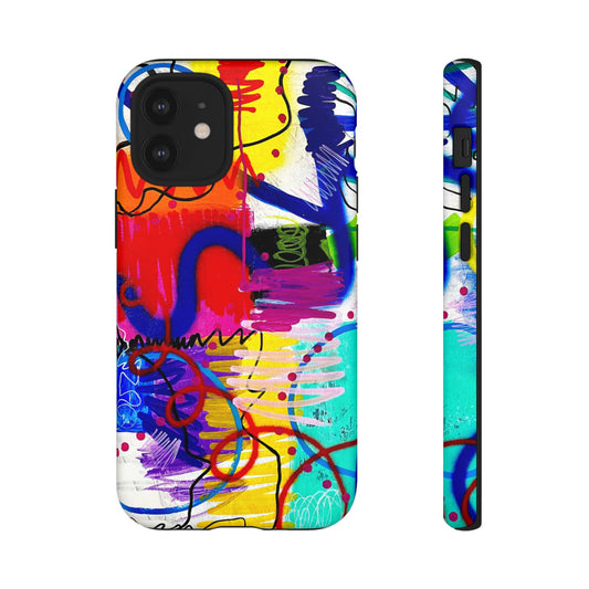 Abstract Art Tough Phone Cases