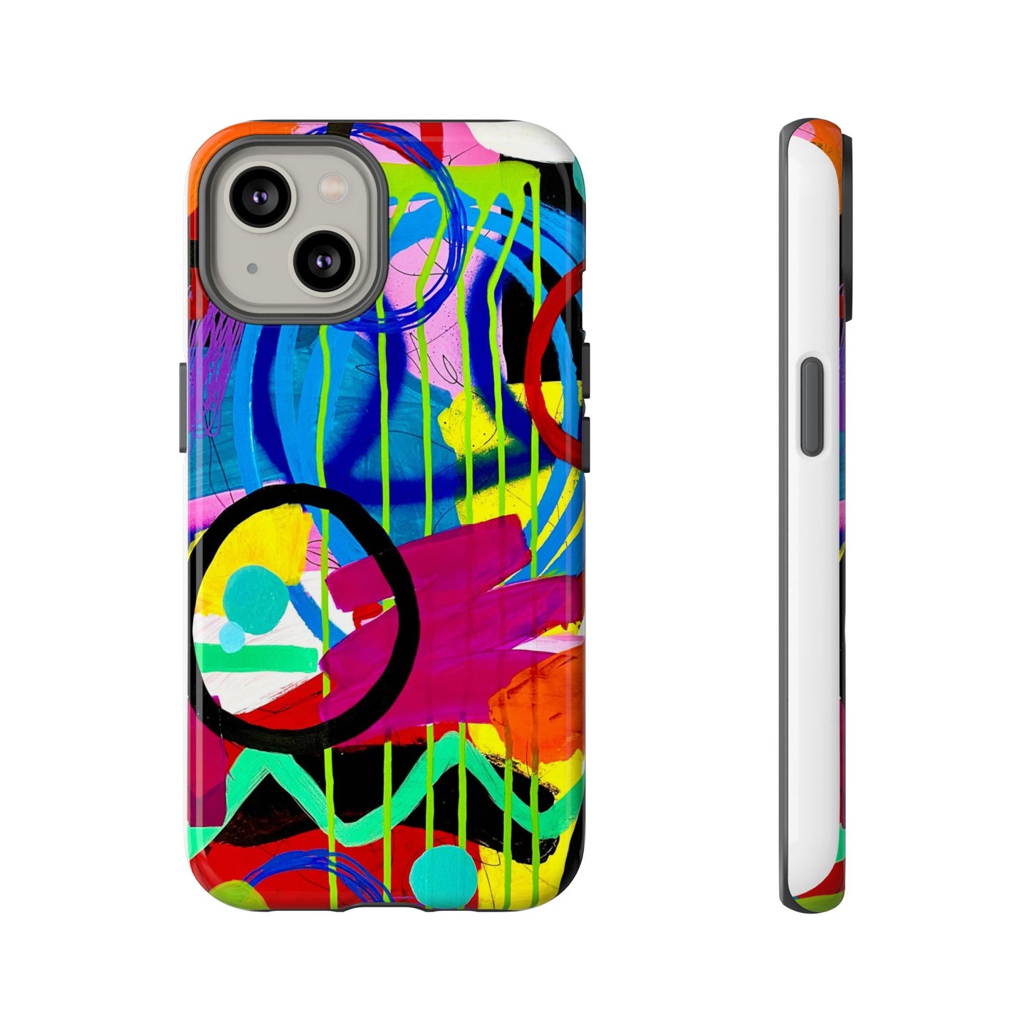 Abstract Art Tough Phone Cases