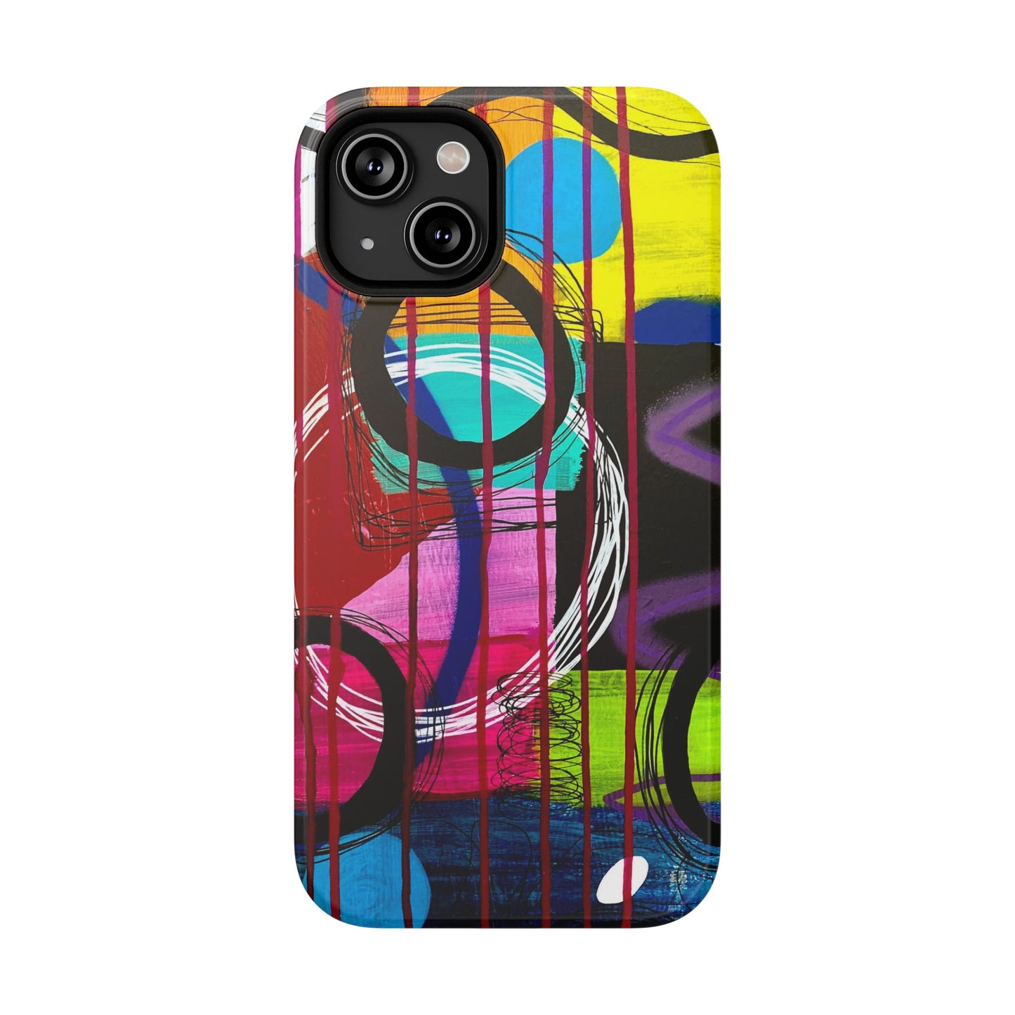 Abstract Art Impact-Resistant Phone Cases