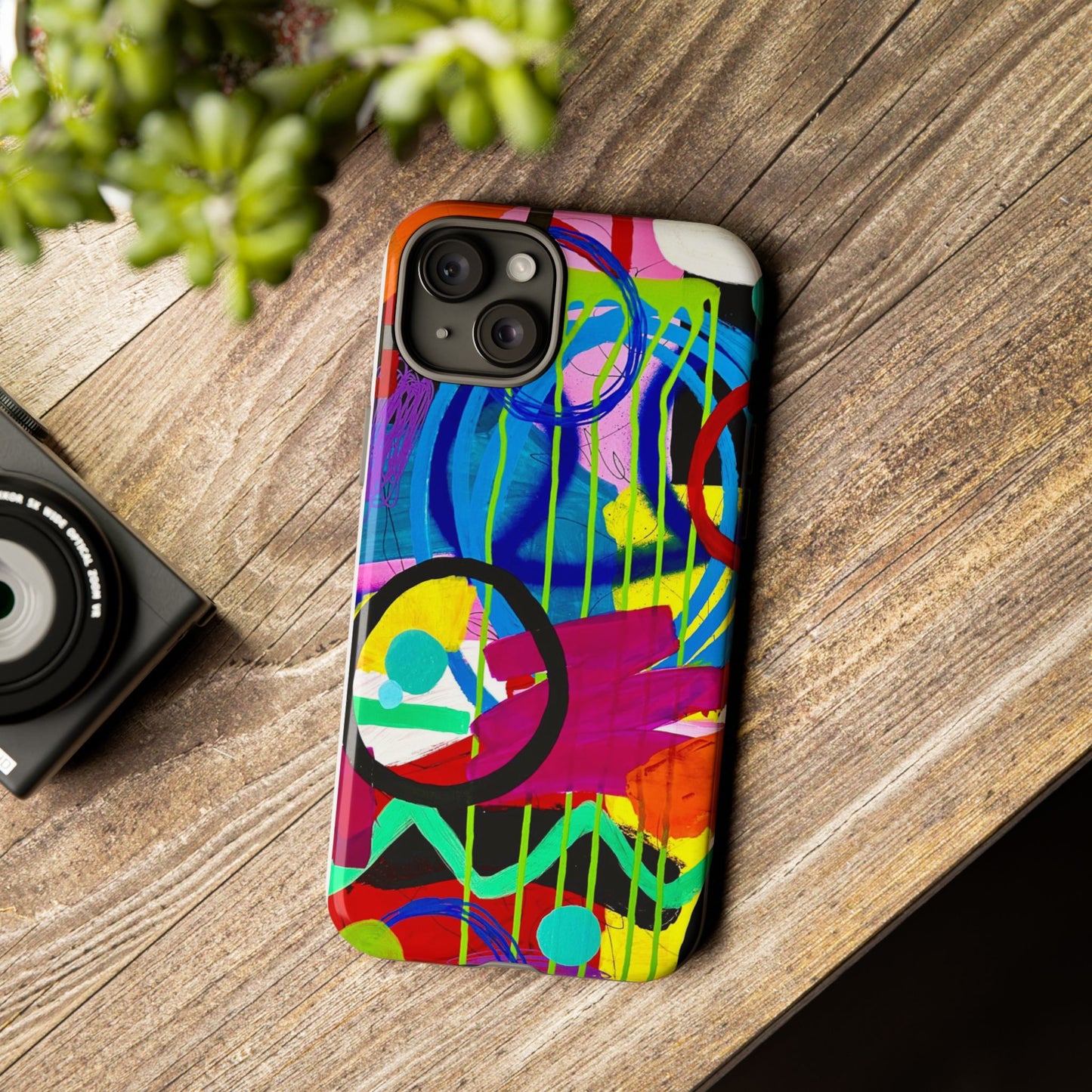 Abstract Art Tough Phone Cases
