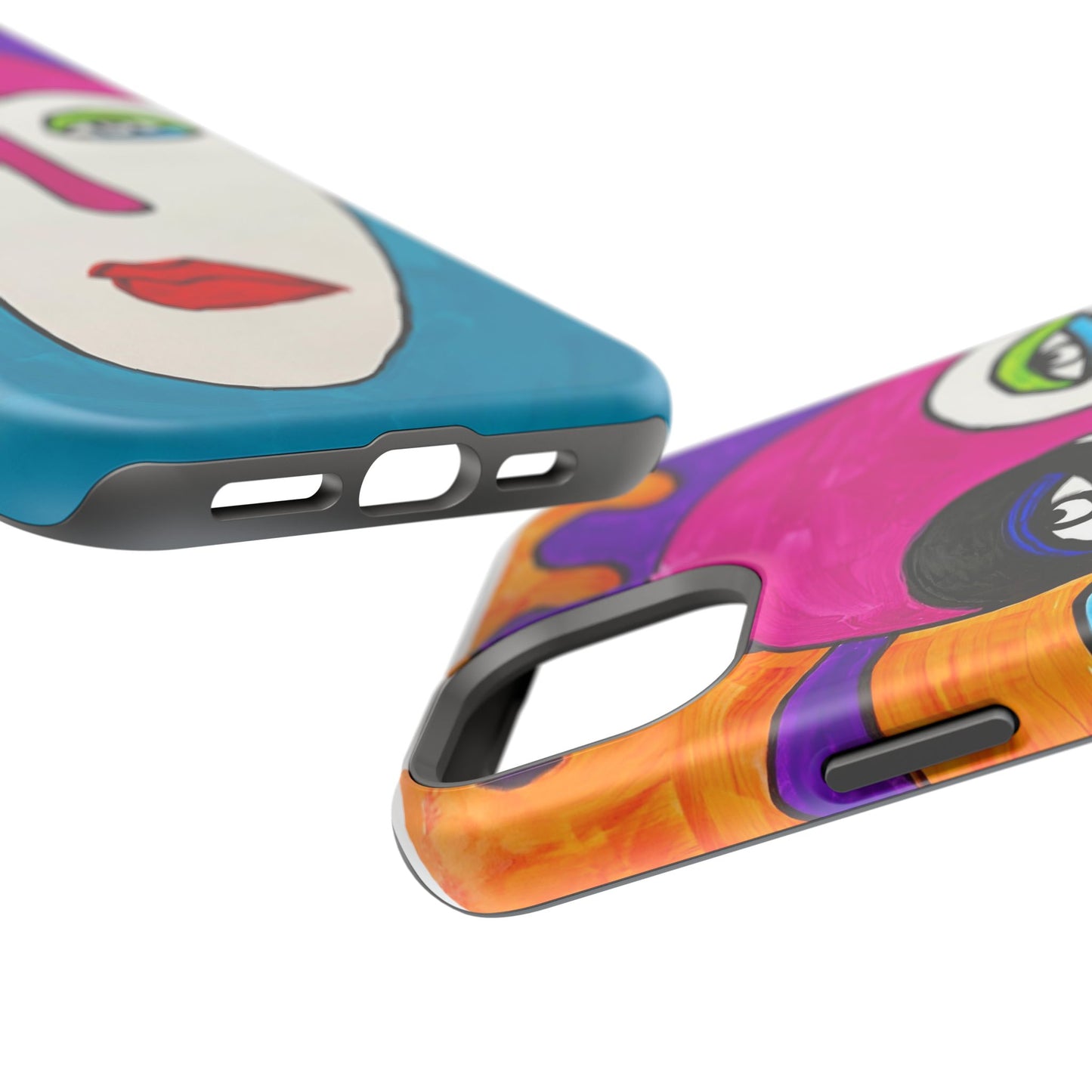 2Featured - Abstract Art Impact-Resistant Phone Cases