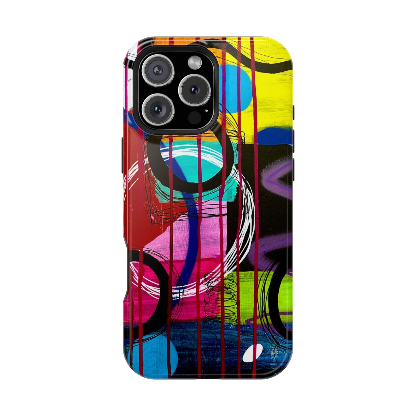 Abstract Art Impact-Resistant Phone Cases