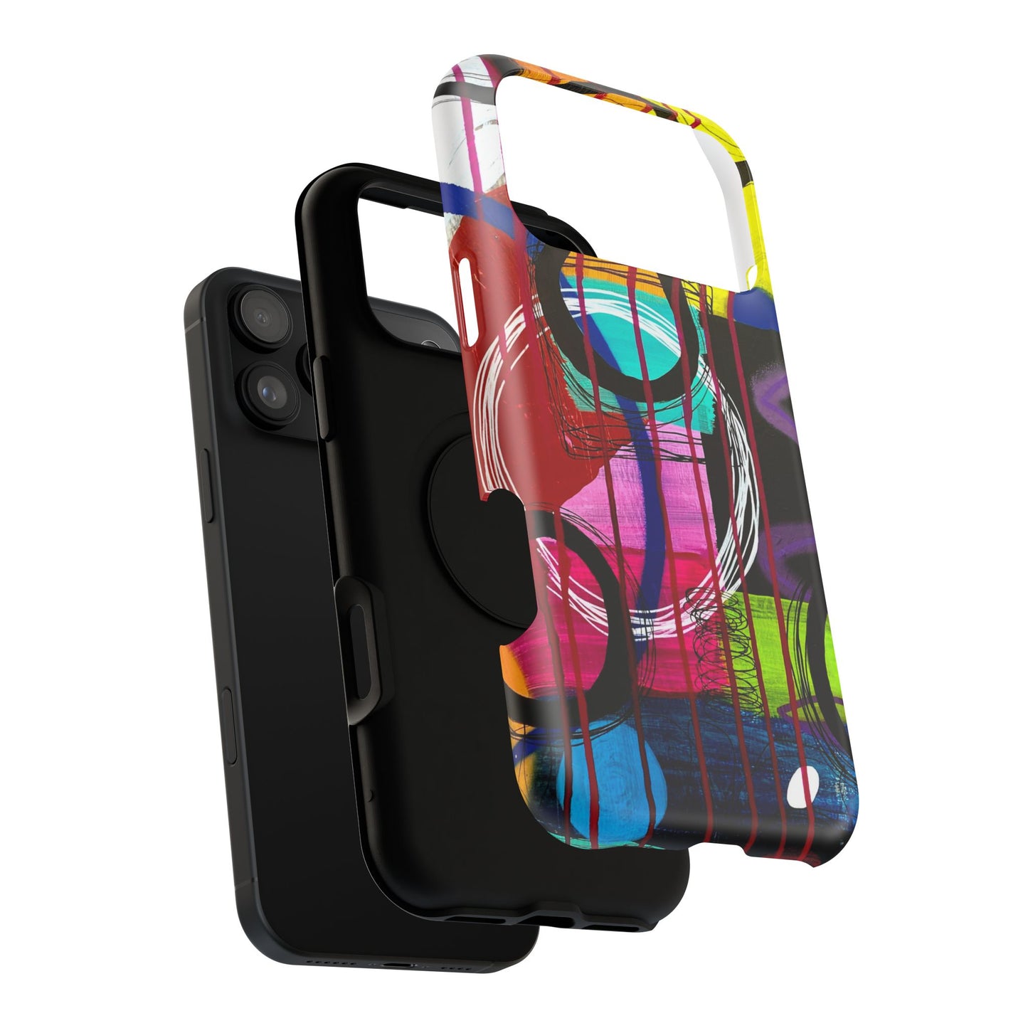 Abstract Art Impact-Resistant Phone Cases