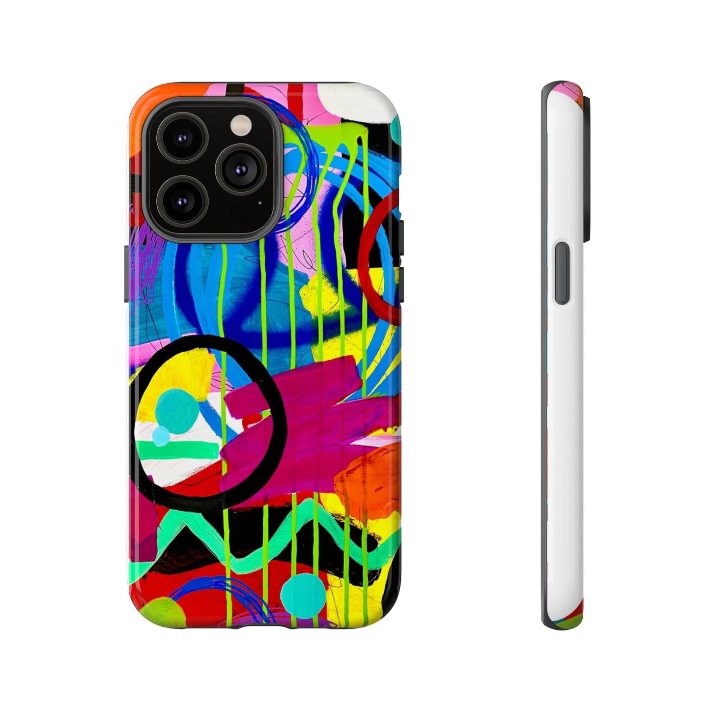 Abstract Art Tough Phone Cases