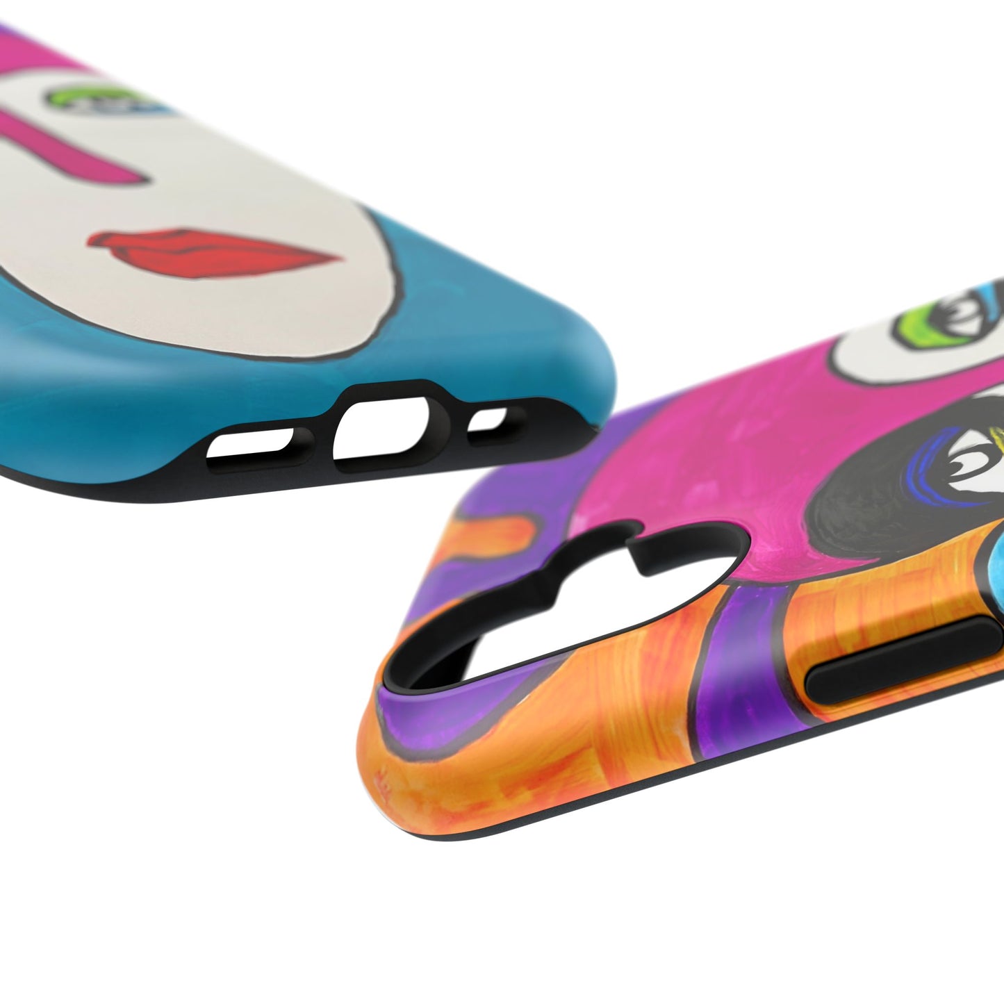 2Featured - Abstract Art Impact-Resistant Phone Cases