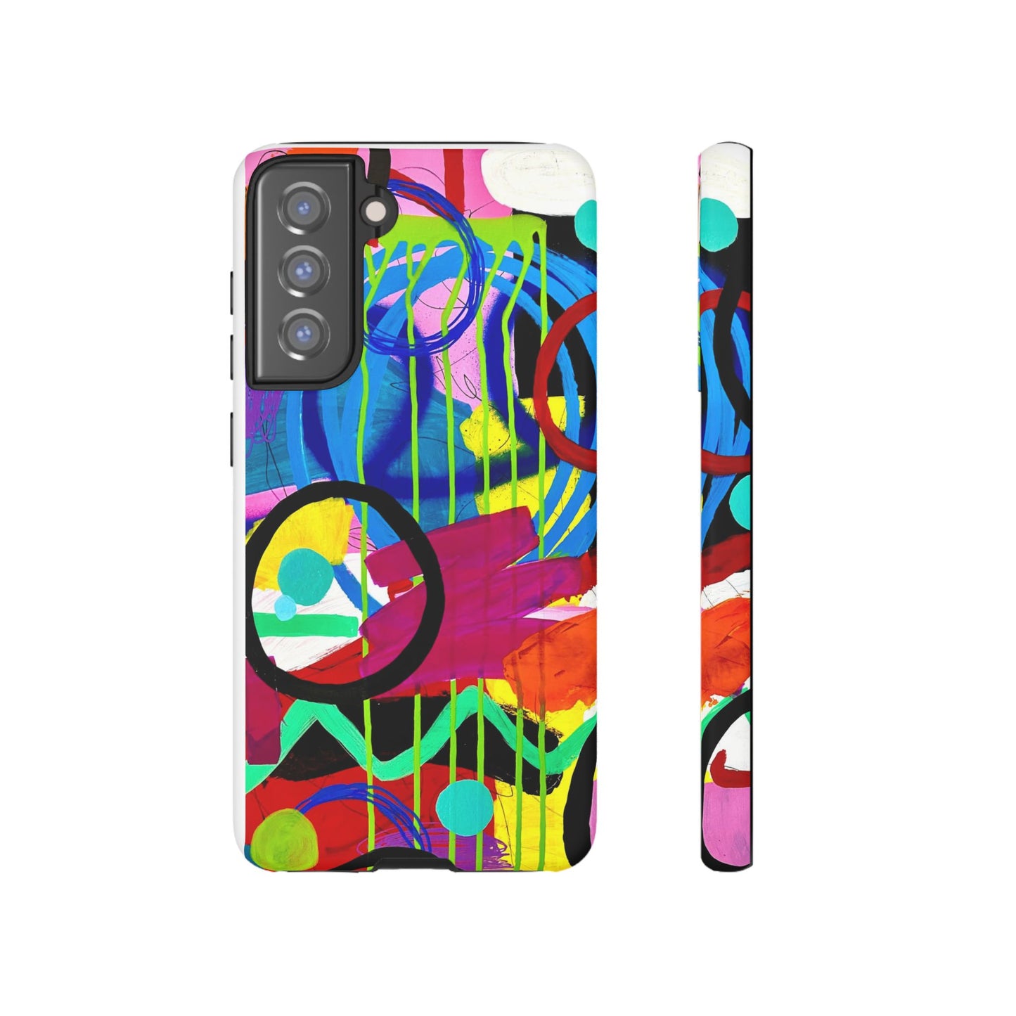 Abstract Art Tough Phone Cases