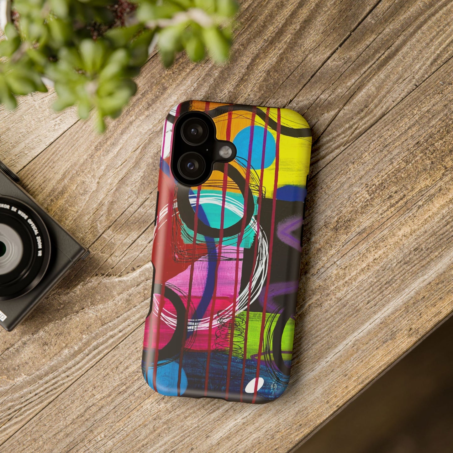 Abstract Art Impact-Resistant Phone Cases