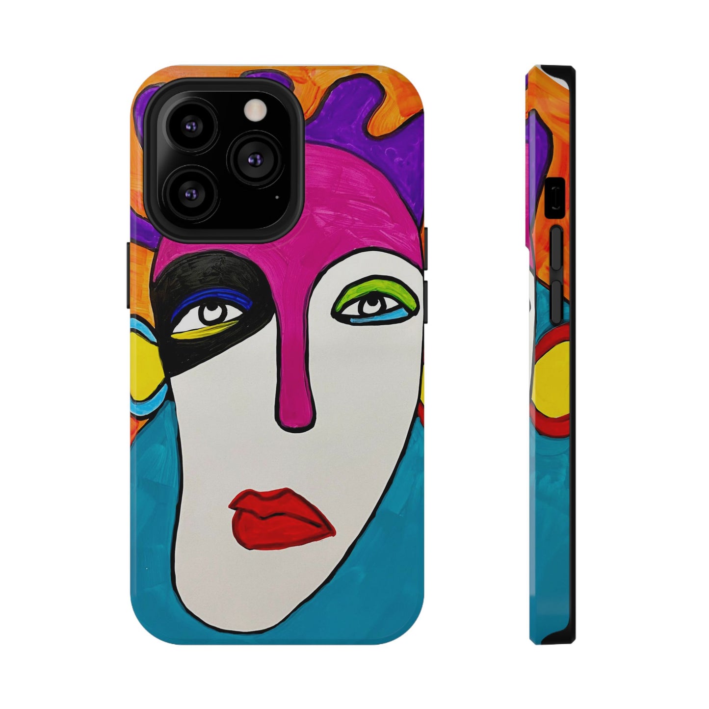 2Featured - Abstract Art Impact-Resistant Phone Cases