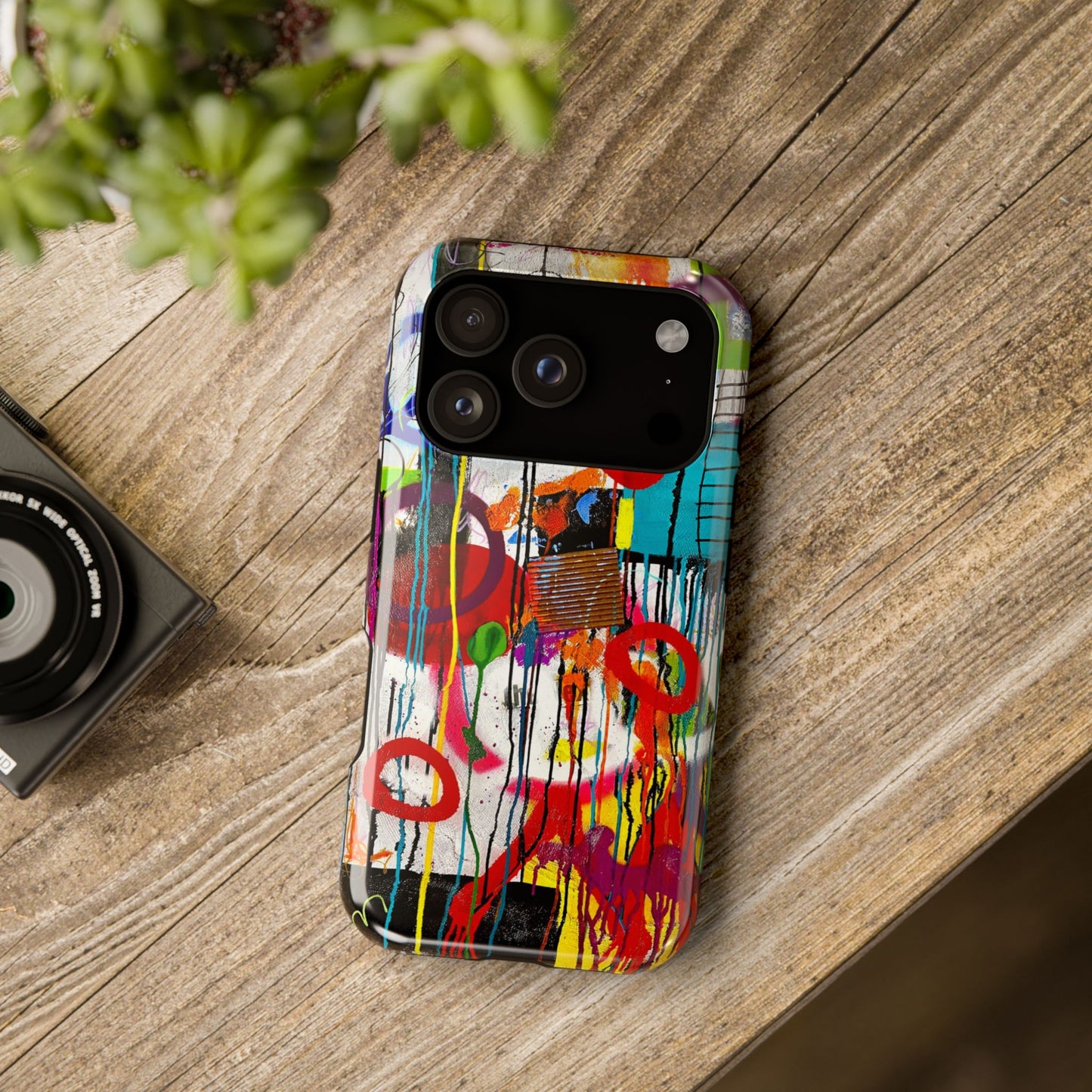 Abstract Art Impact-Resistant Phone Cases