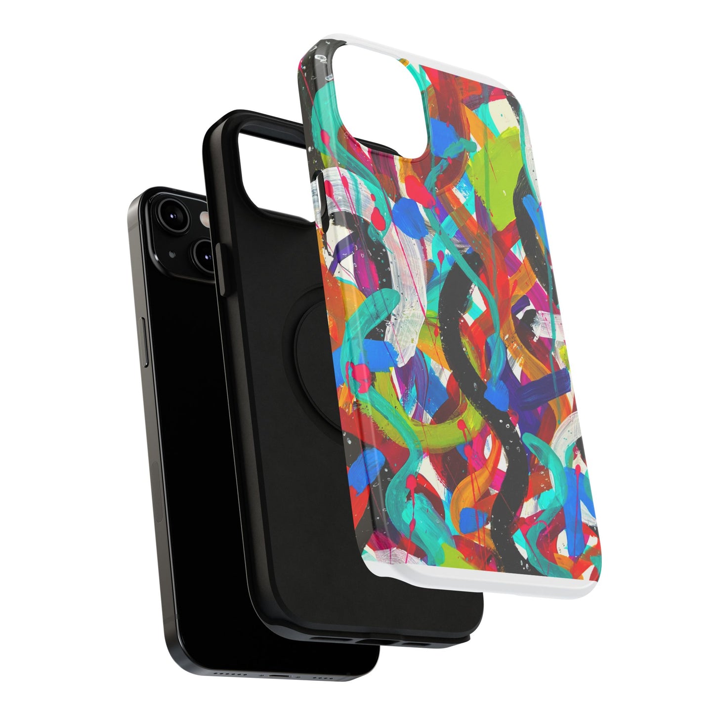 Abstract Art Impact-Resistant Phone Cases