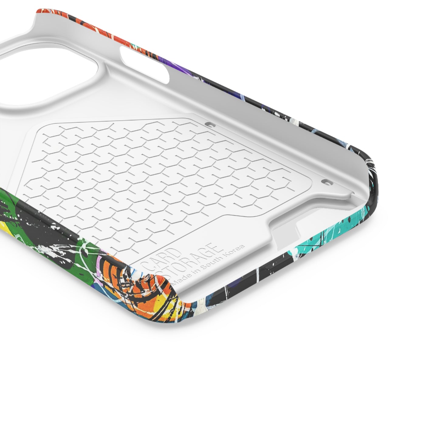 5Featured - Abstract Art Phone Case With Card Holder