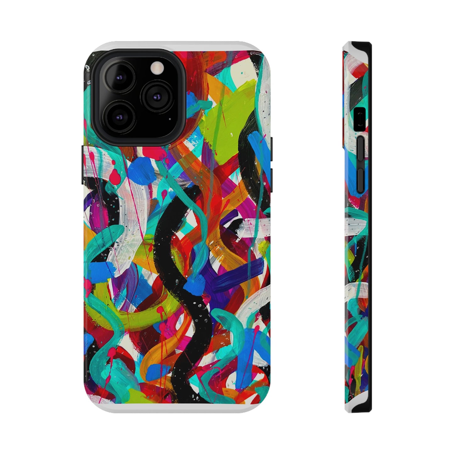 Abstract Art Impact-Resistant Phone Cases