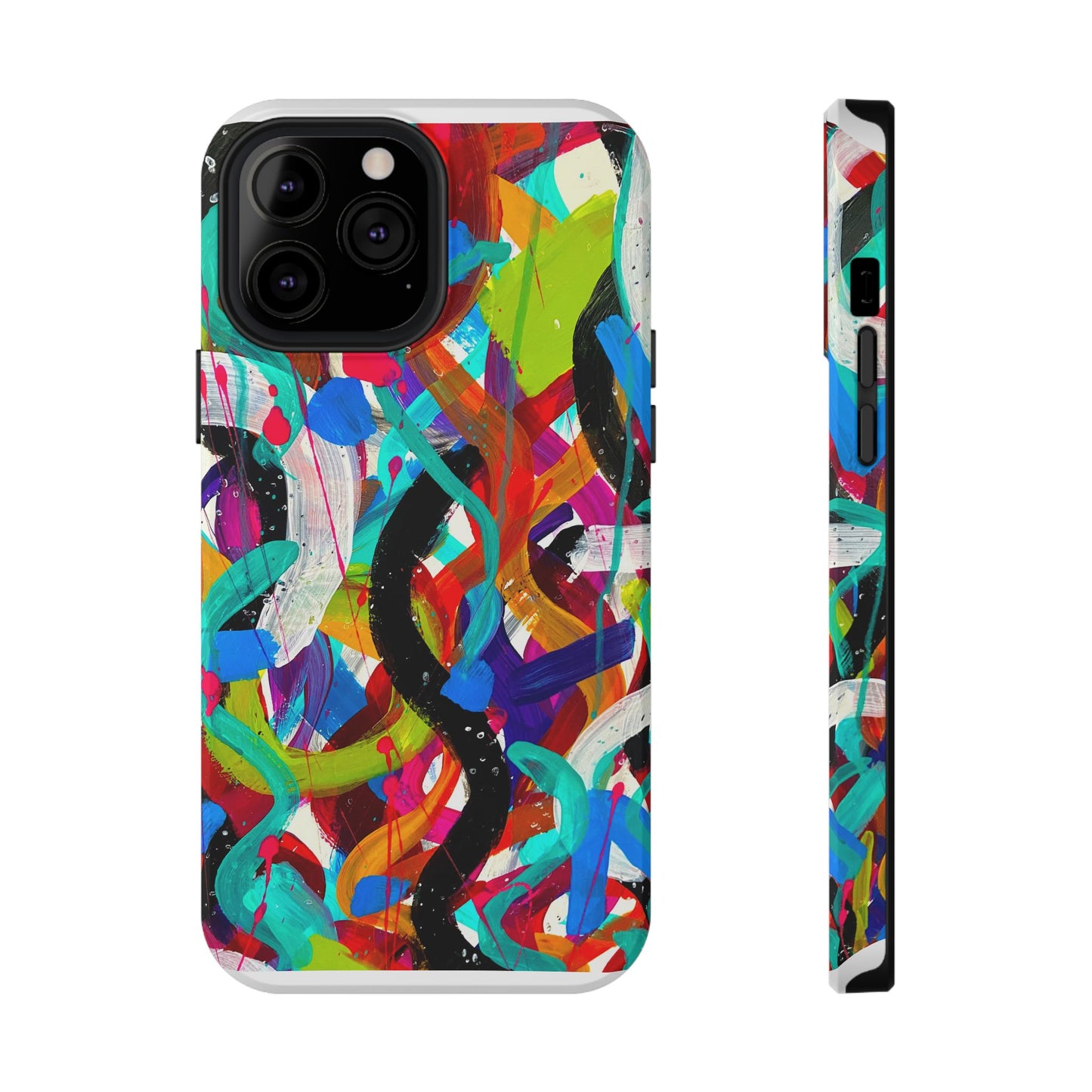 Abstract Art Impact-Resistant Phone Cases