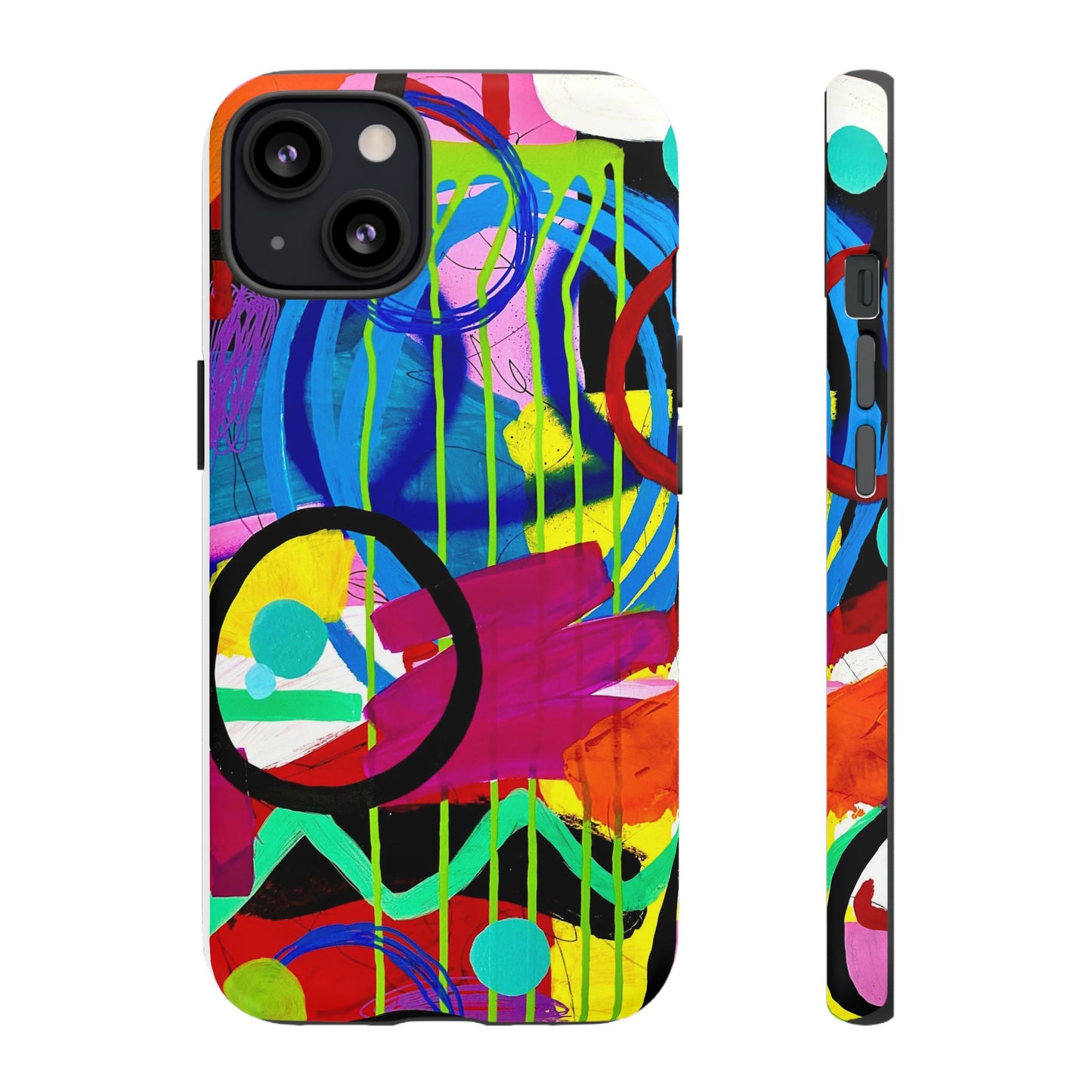 Abstract Art Tough Phone Cases