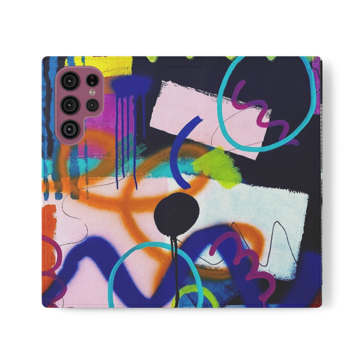 Abstract Art Phone Flip Cases