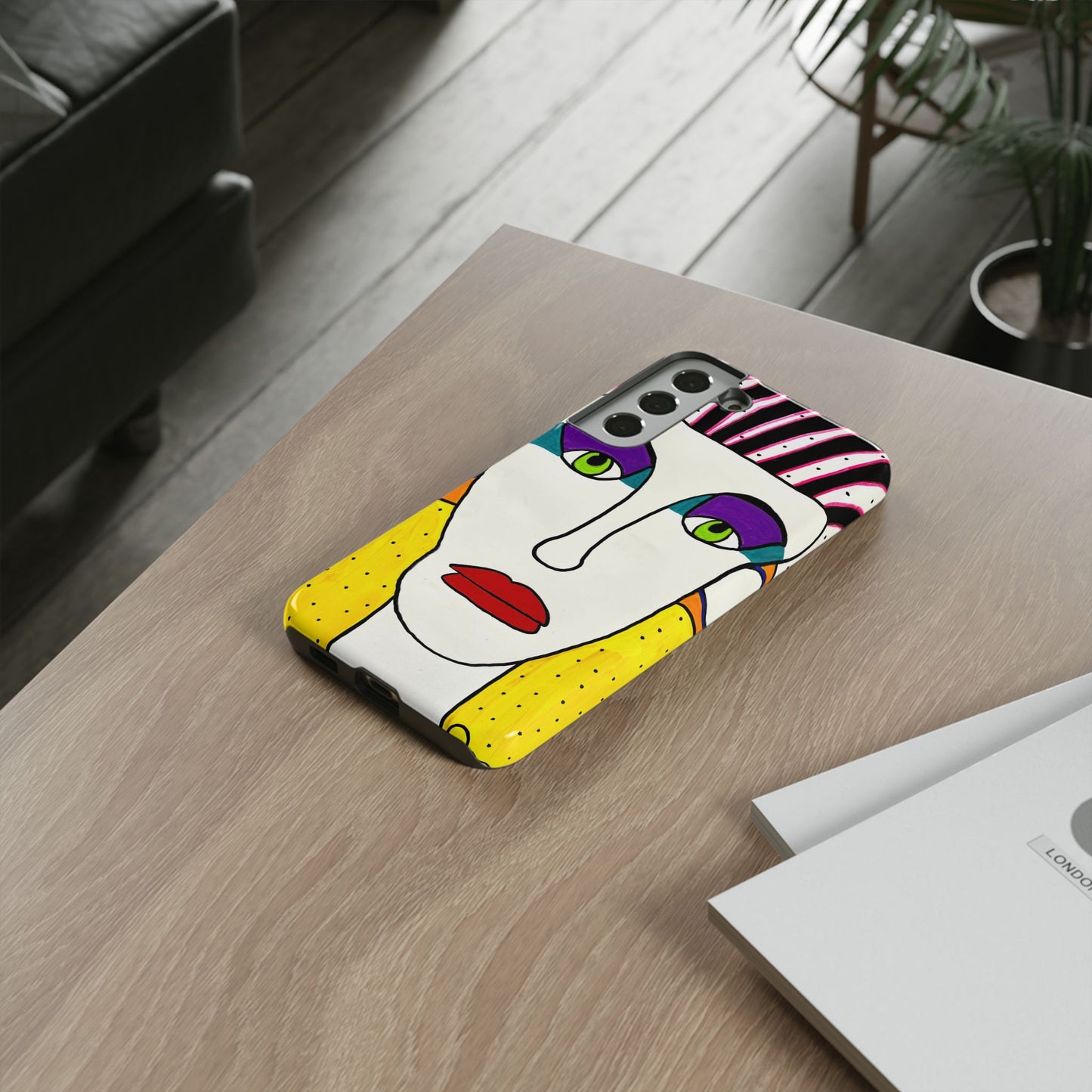 Abstract Art Tough Phone Cases