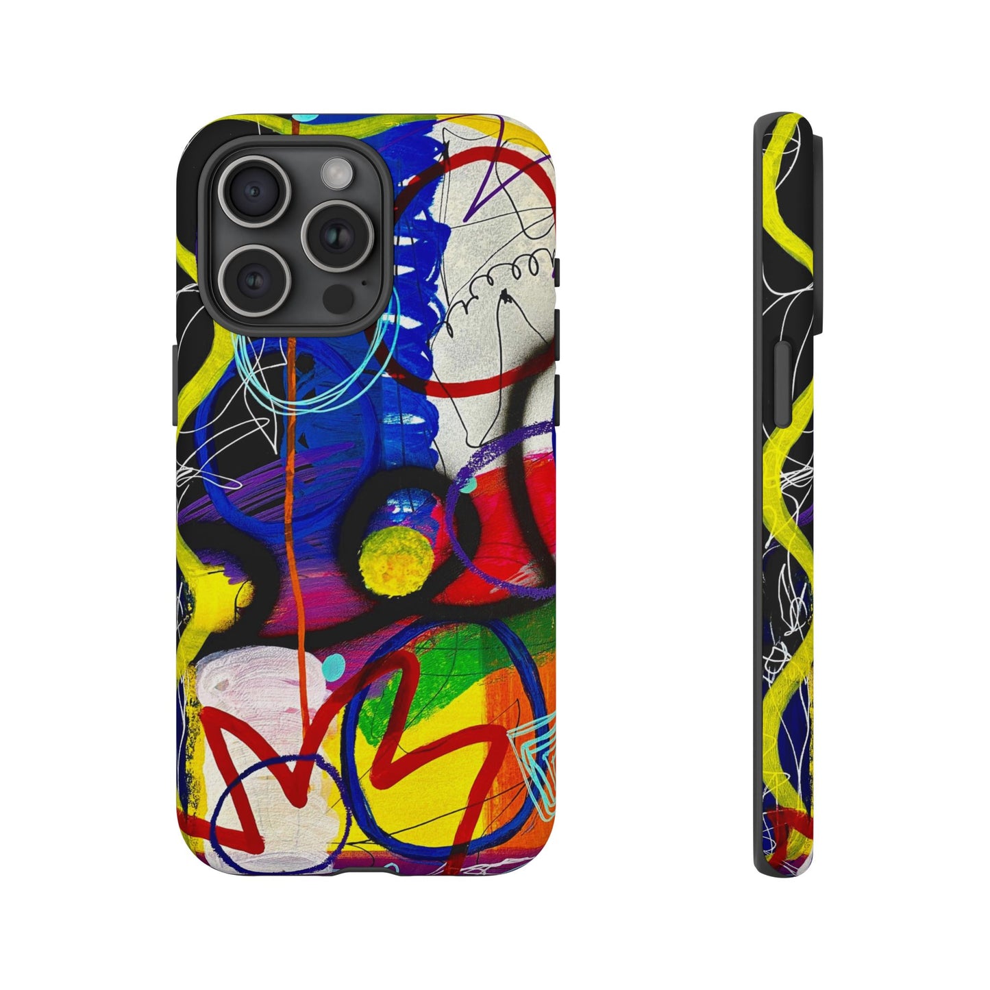 Abstract Art Tough Phone Cases