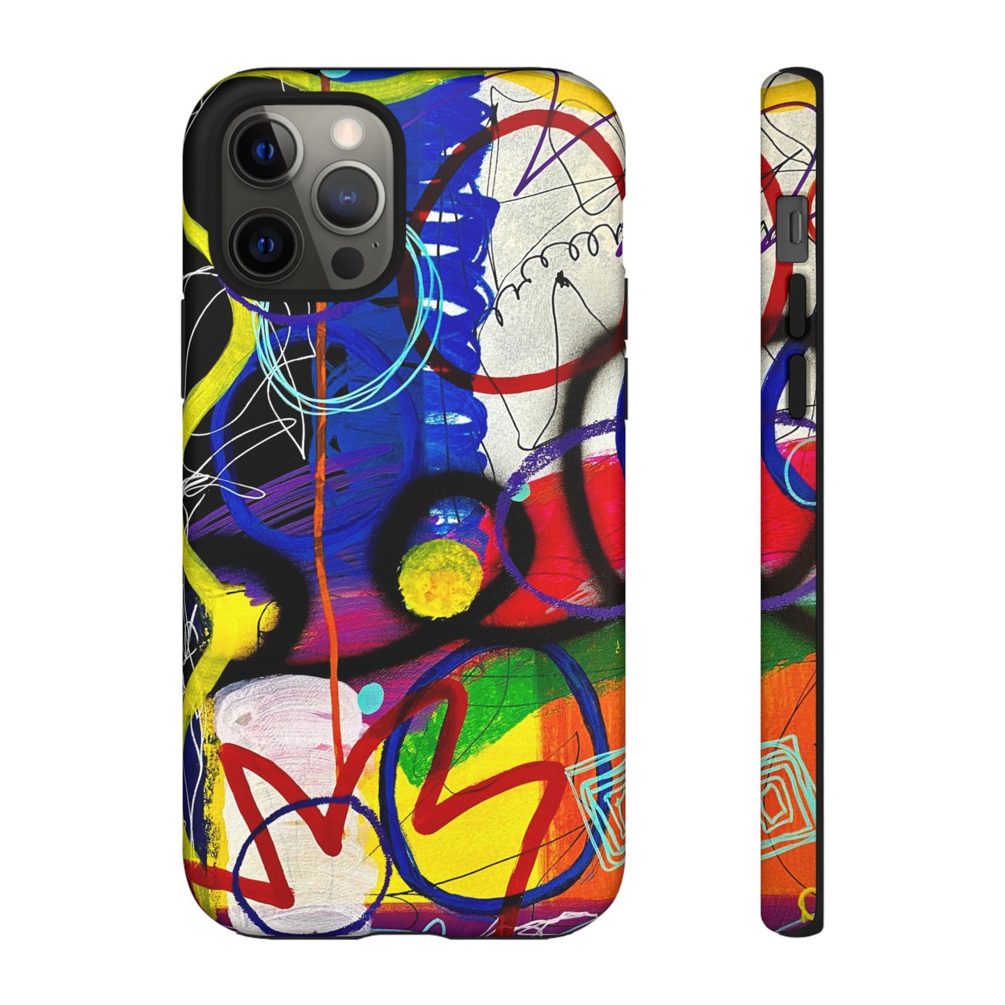 Abstract Art Tough Phone Cases