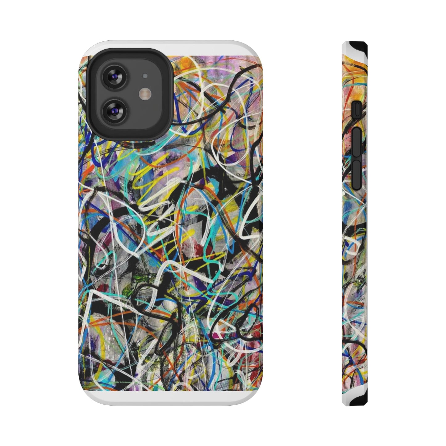 Abstract Art Impact-Resistant Phone Cases