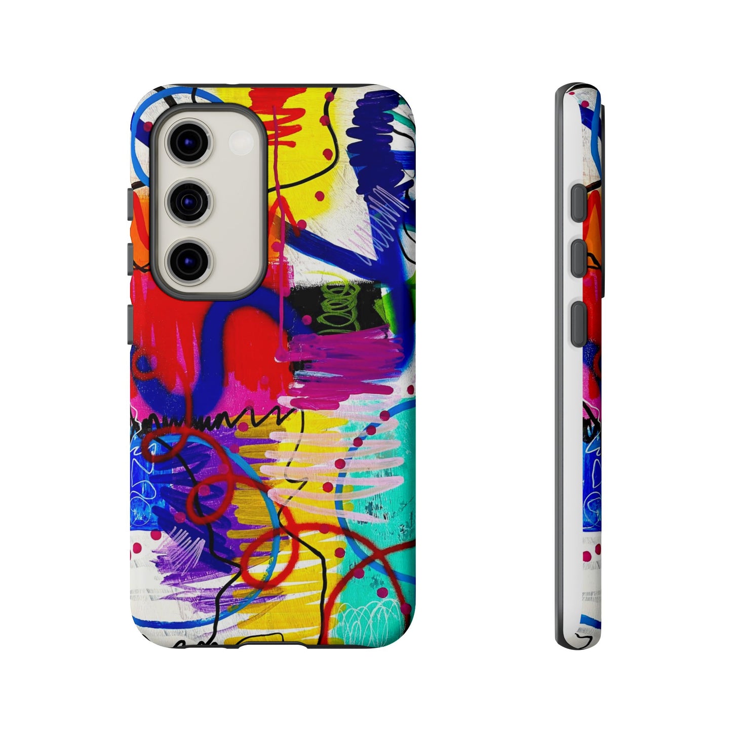 Abstract Art Tough Phone Cases