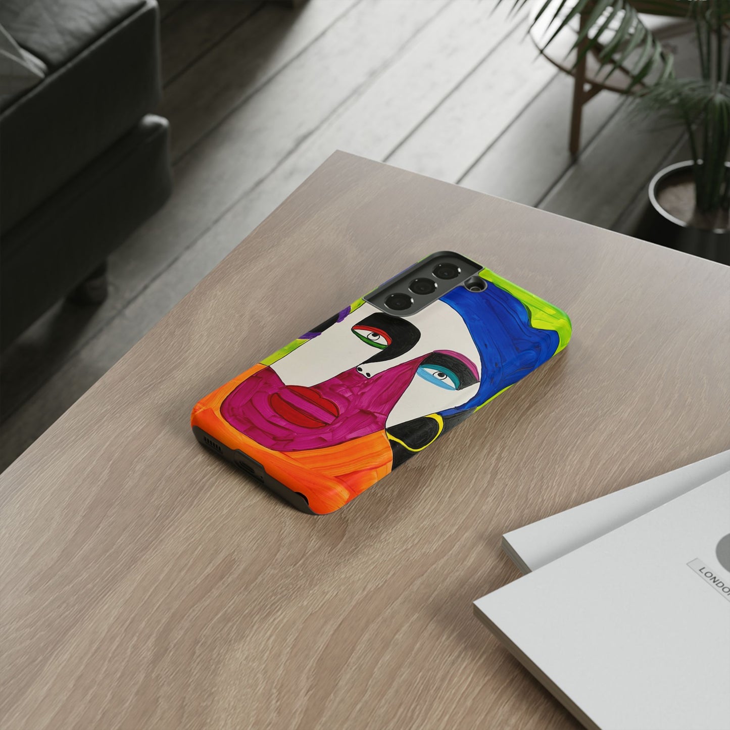 1Featured - Abstract Art Tough Phone Cases