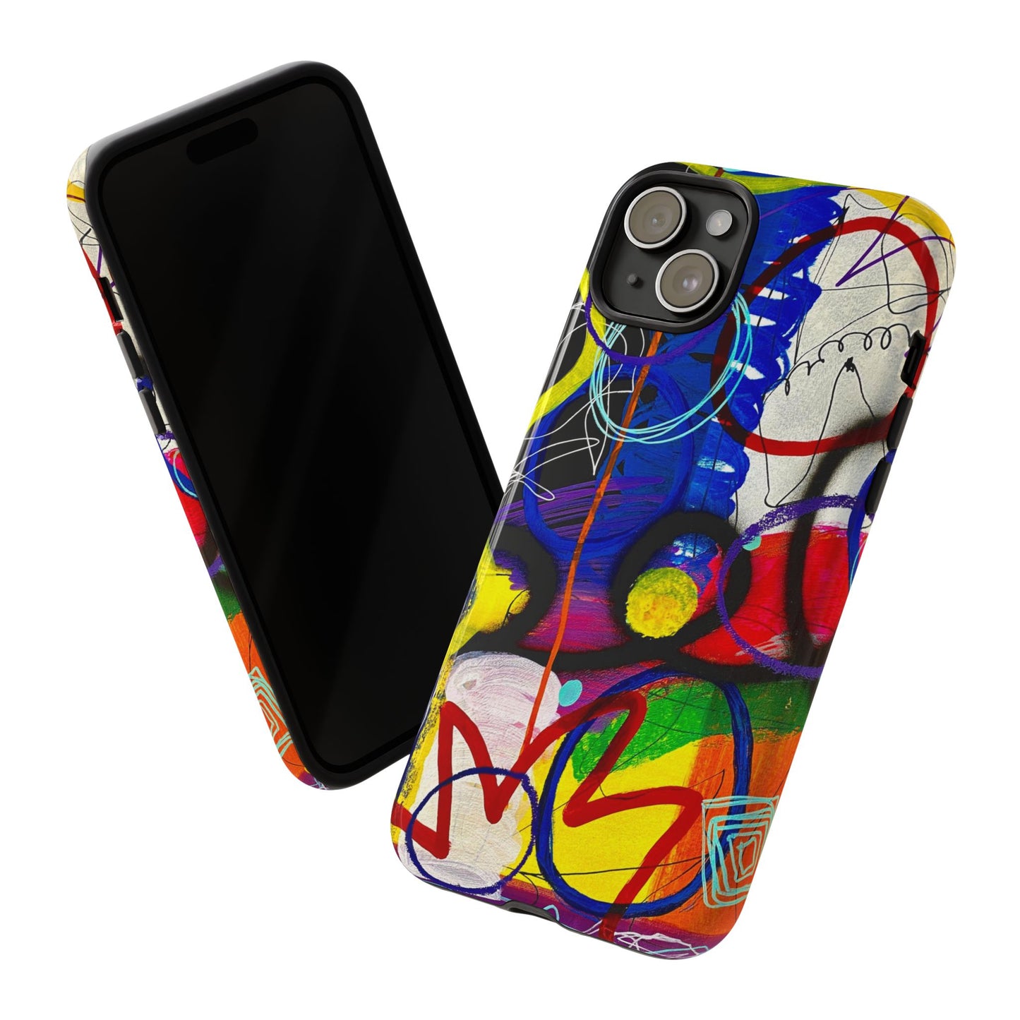 Abstract Art Tough Phone Cases