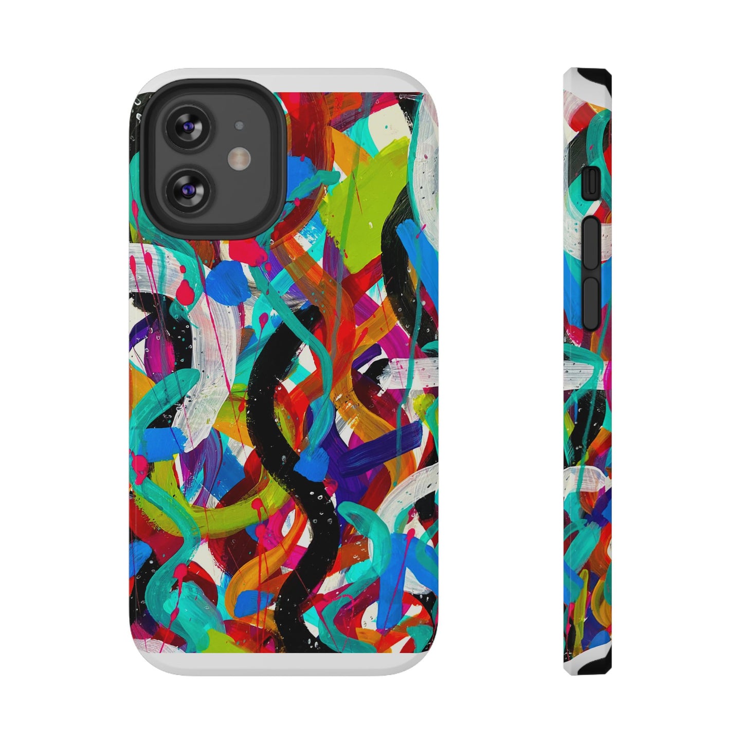 Abstract Art Impact-Resistant Phone Cases