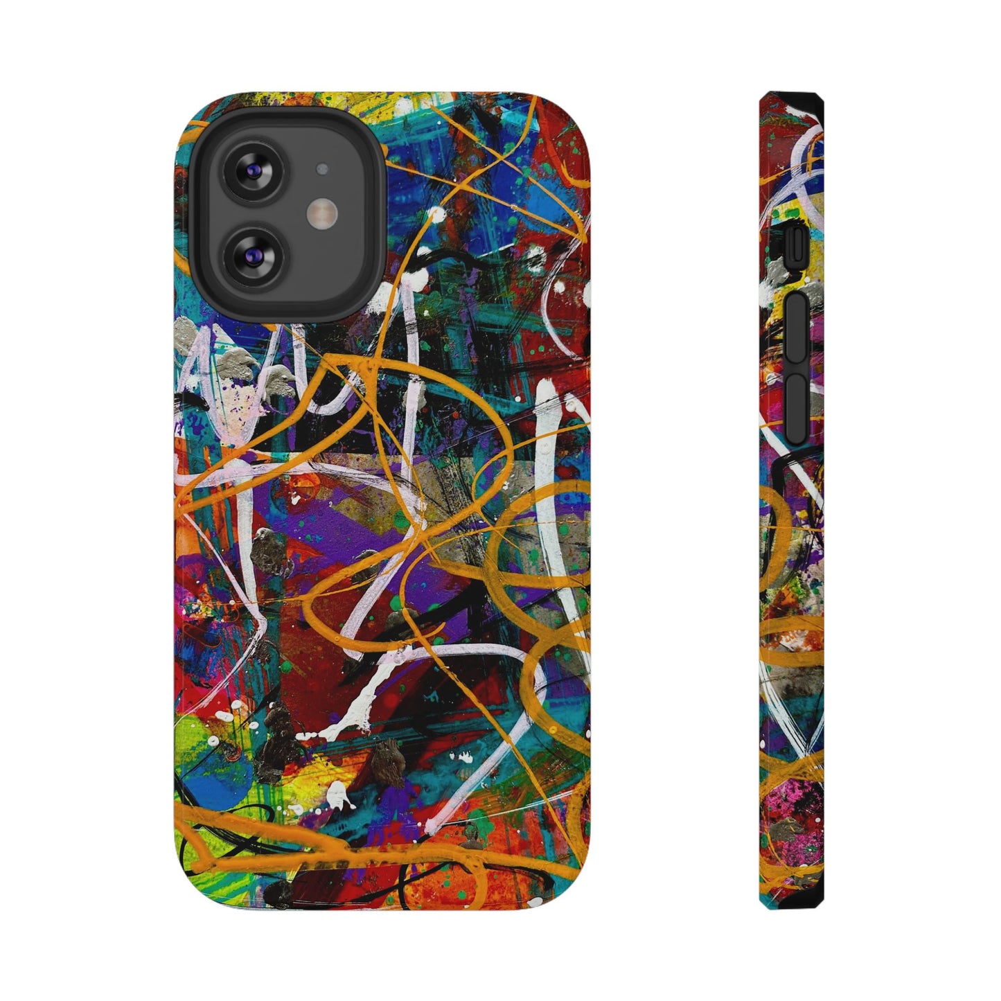 Abstract Art Impact-Resistant Phone Cases