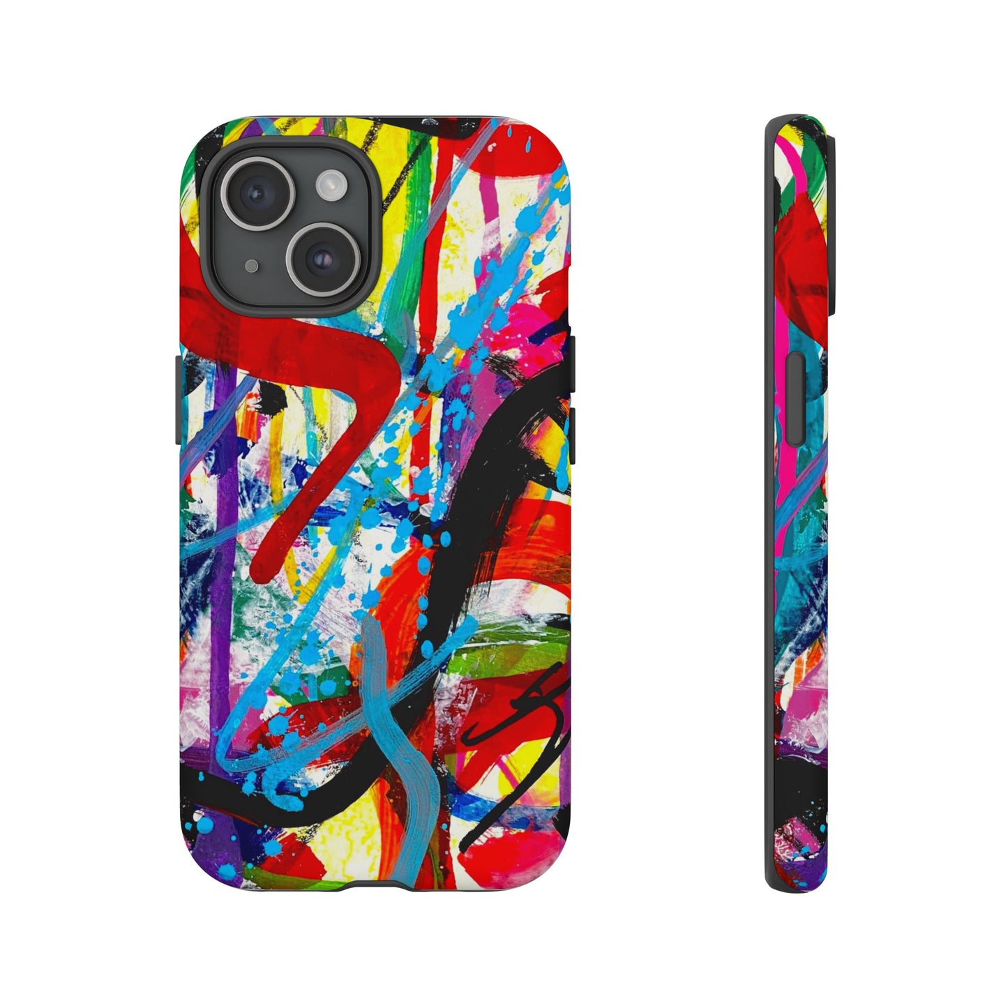 Abstract Art Tough Phone Cases