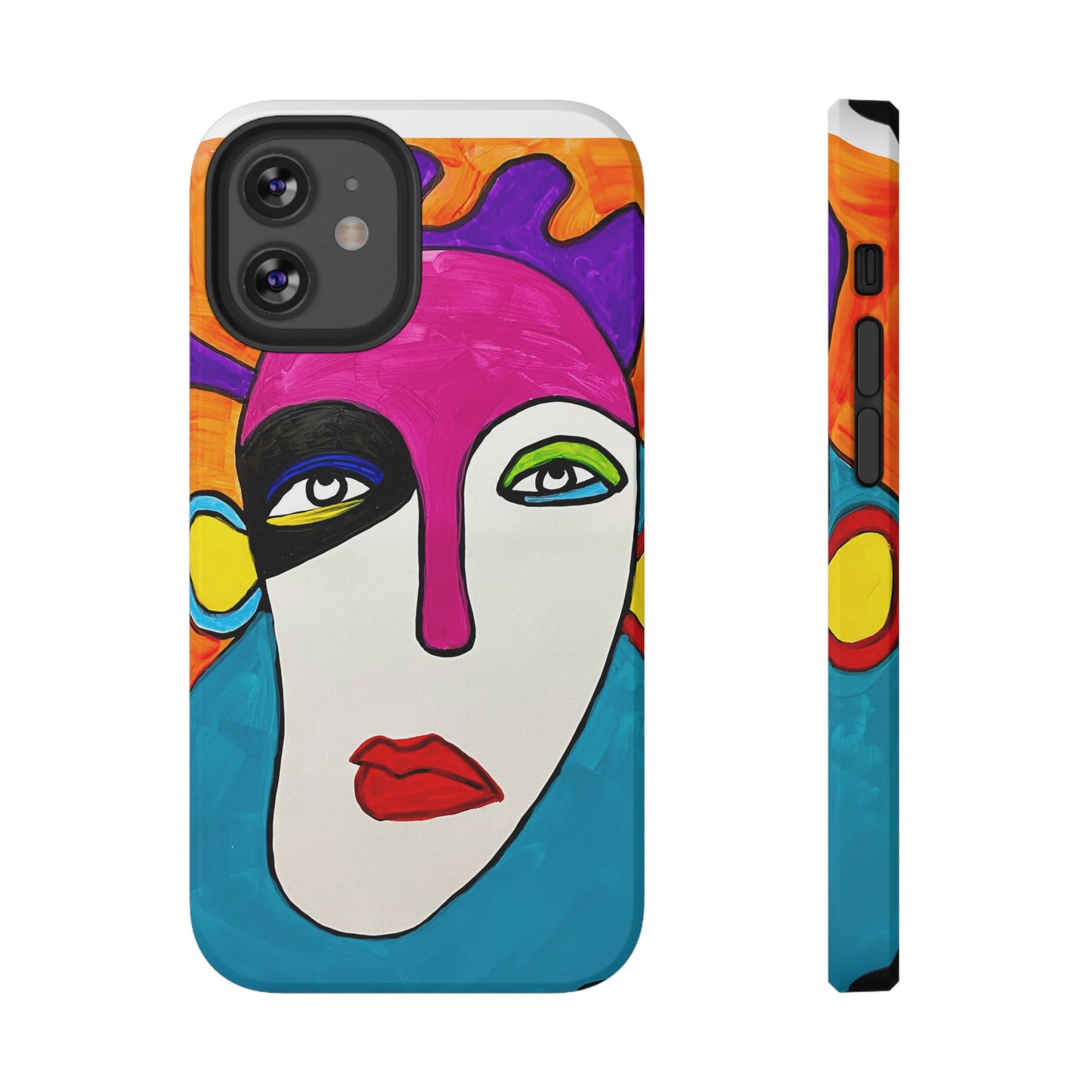 2Featured - Abstract Art Impact-Resistant Phone Cases