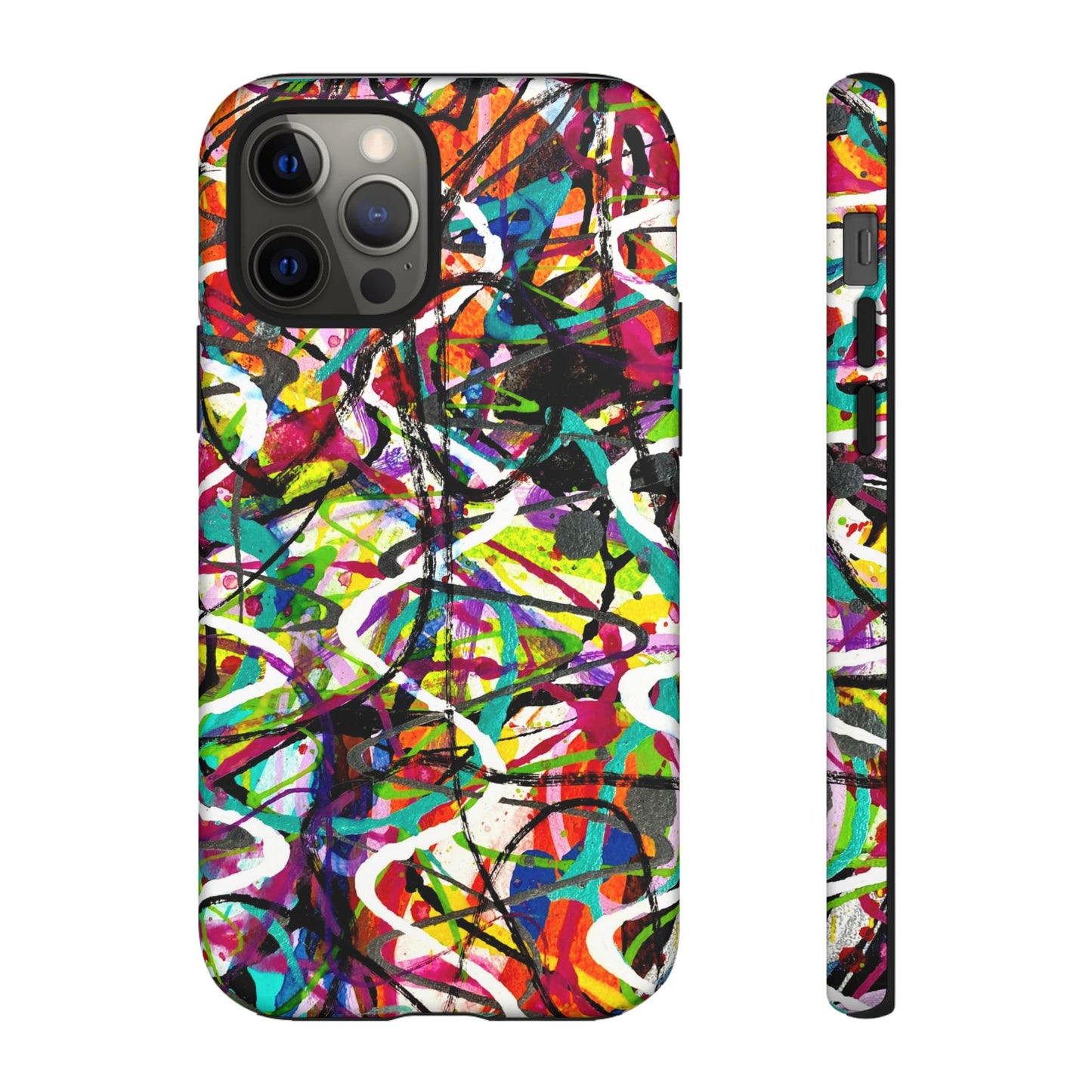 Abstract Art Tough Phone Cases