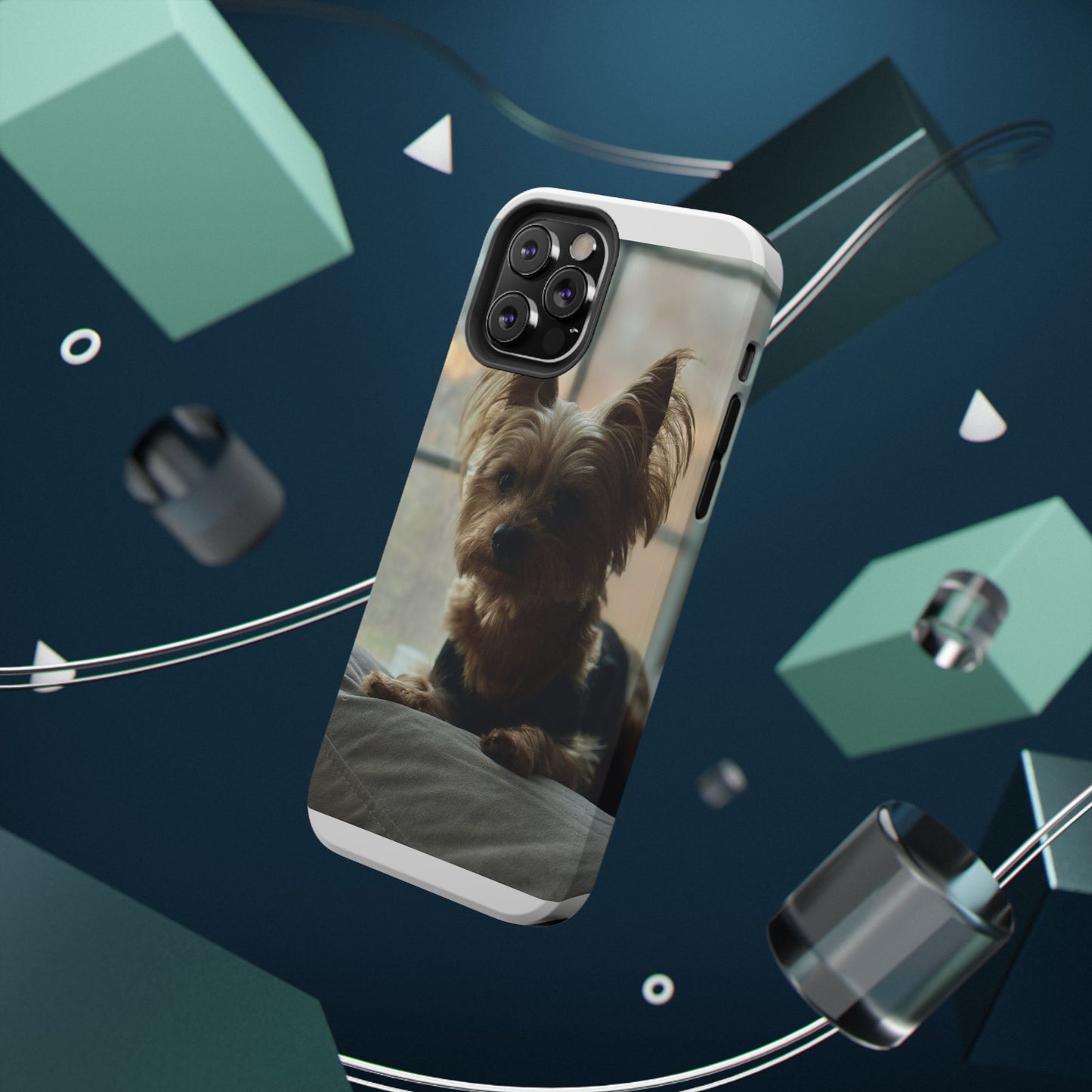 Yorkie Impact-Resistant Phone Cases