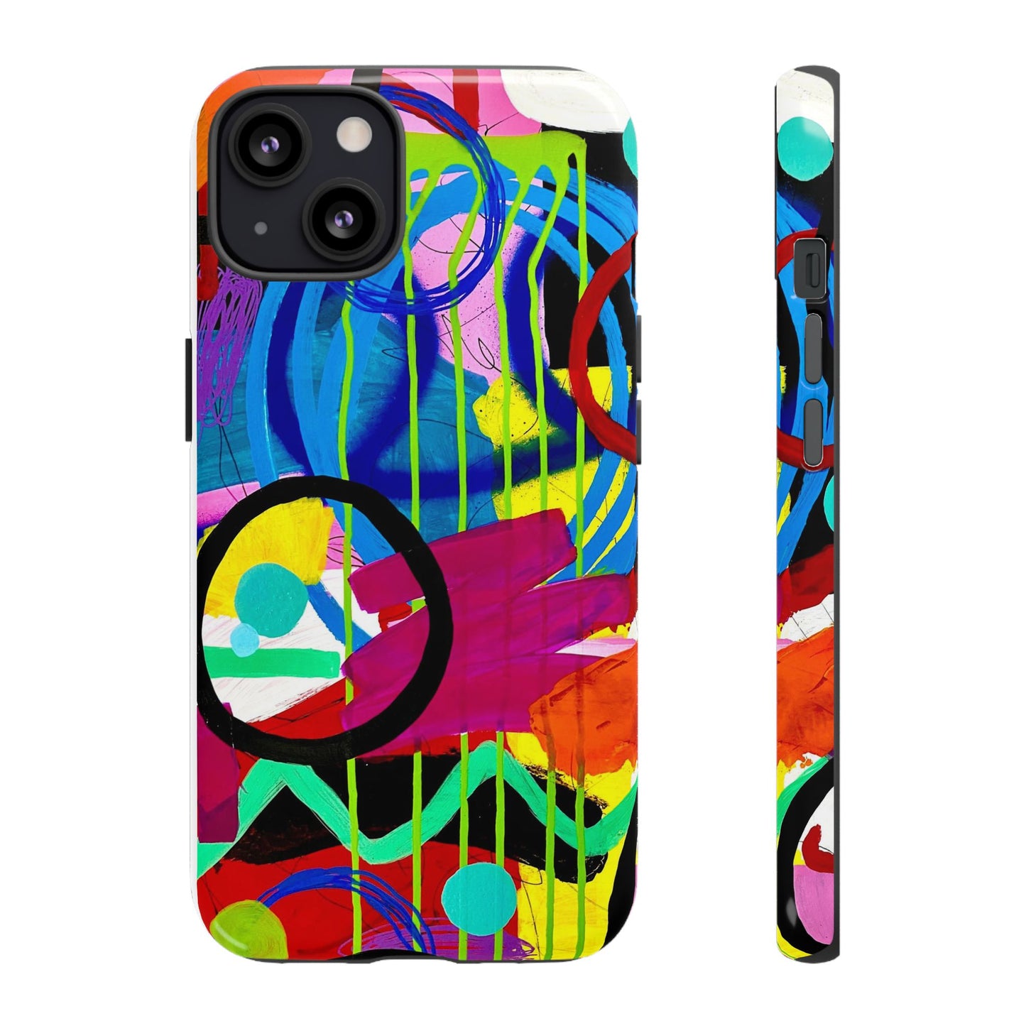 Abstract Art Tough Phone Cases