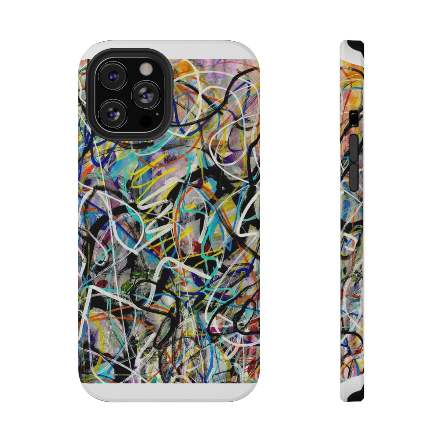 Abstract Art Impact-Resistant Phone Cases