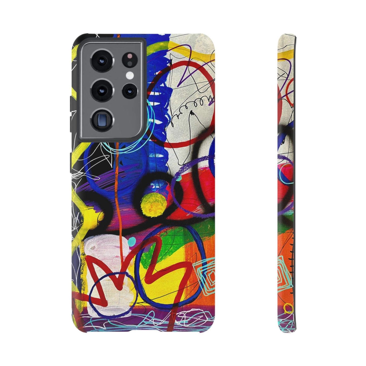 Abstract Art Tough Phone Cases