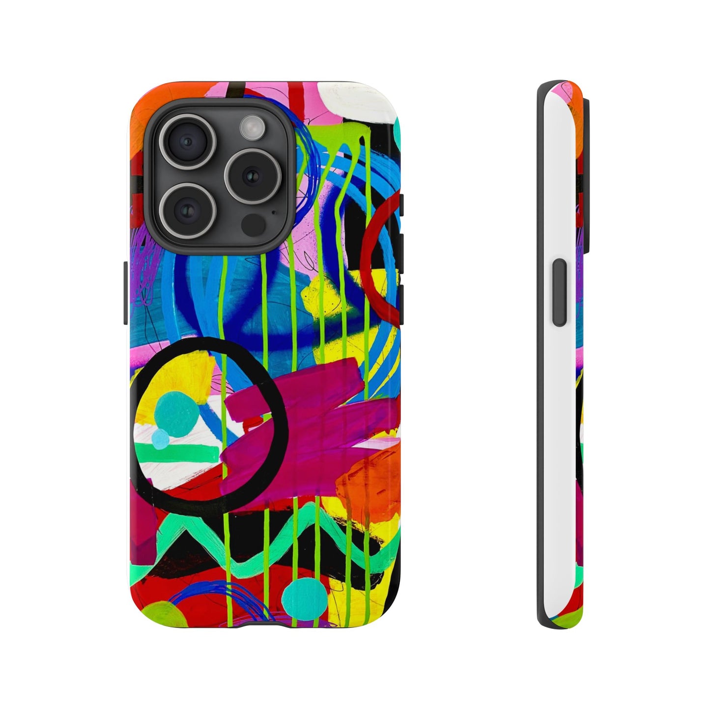 Abstract Art Tough Phone Cases