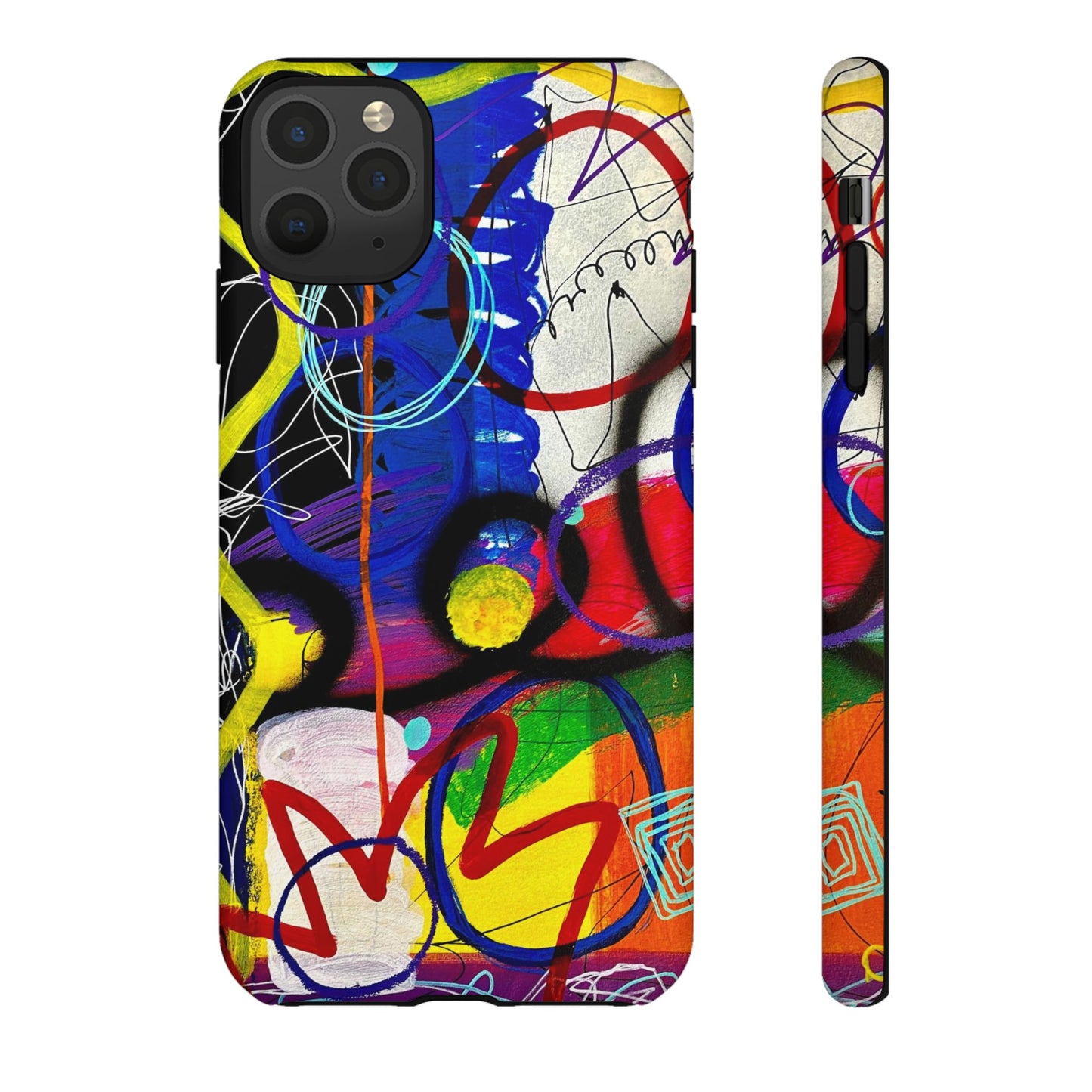 Abstract Art Tough Phone Cases