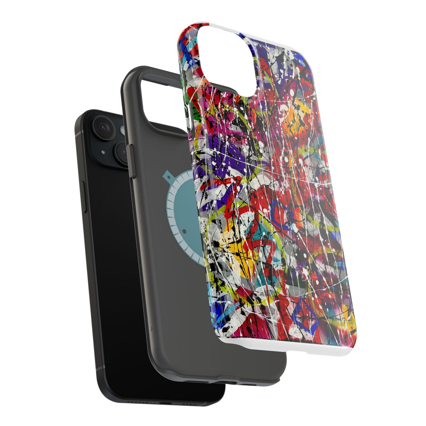 Abstract Art Magnetic Tough Phone Cases