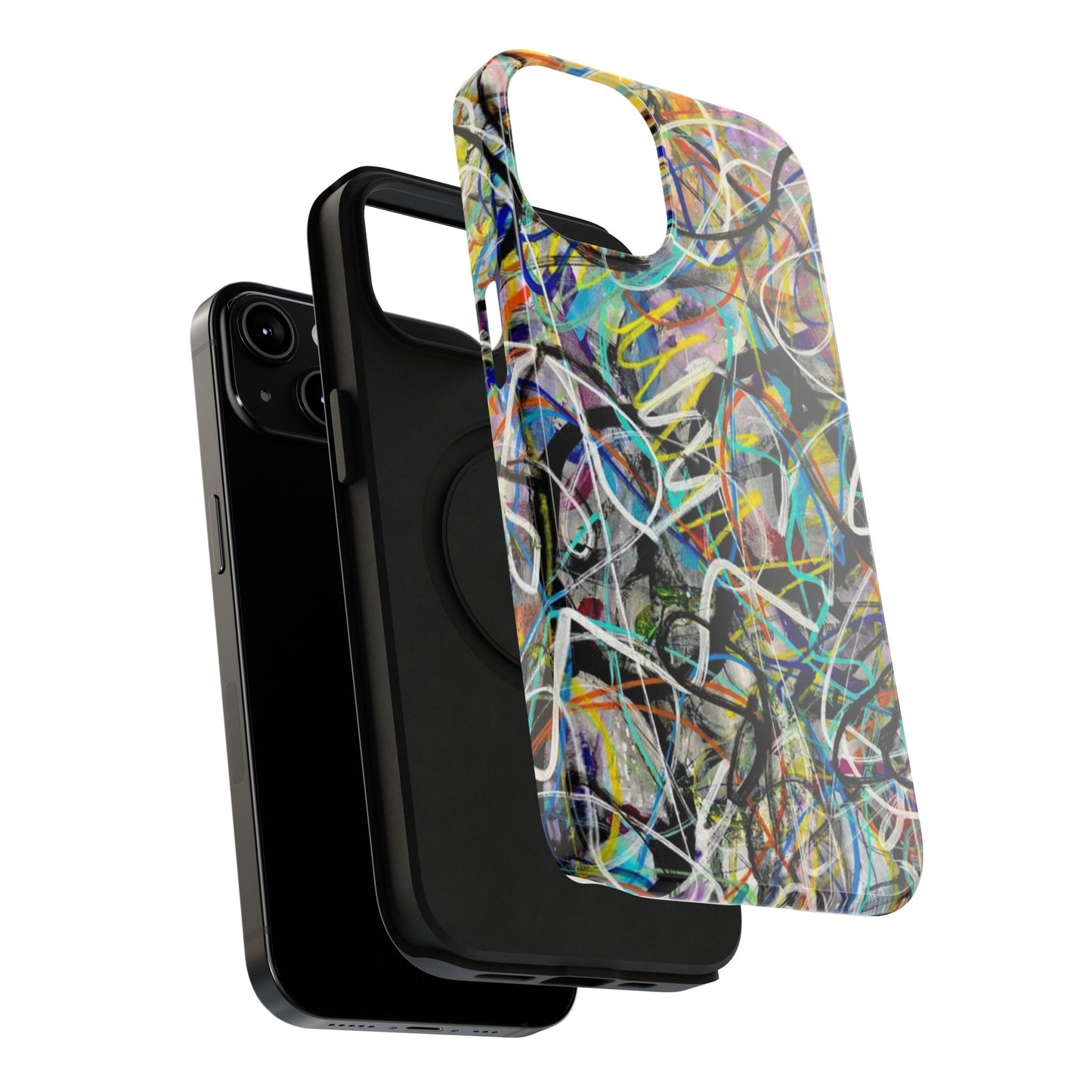 Abstract Art Impact-Resistant Phone Cases