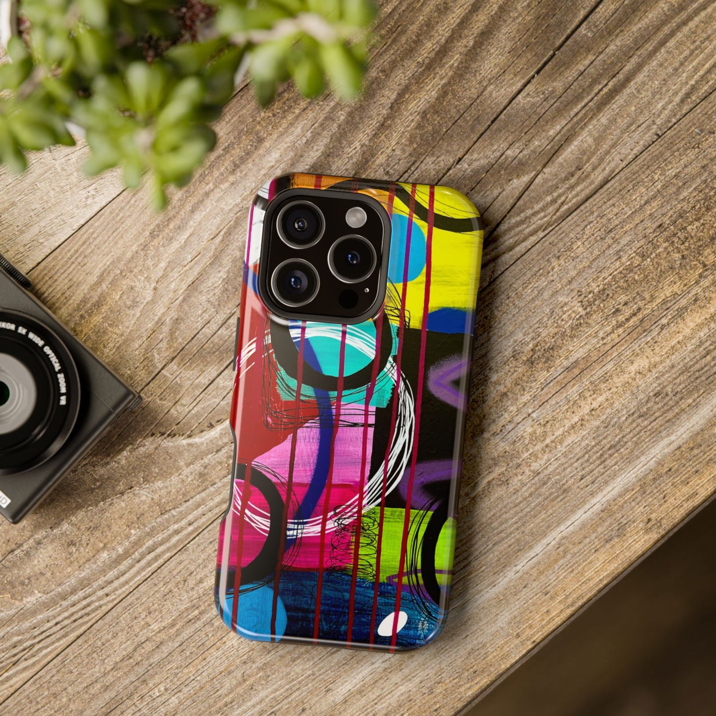 Abstract Art Impact-Resistant Phone Cases