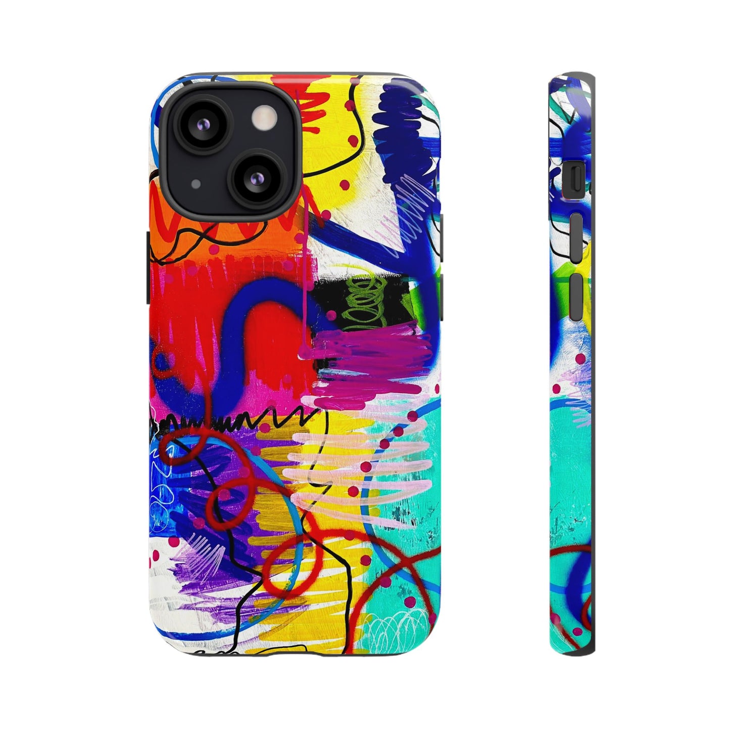Abstract Art Tough Phone Cases
