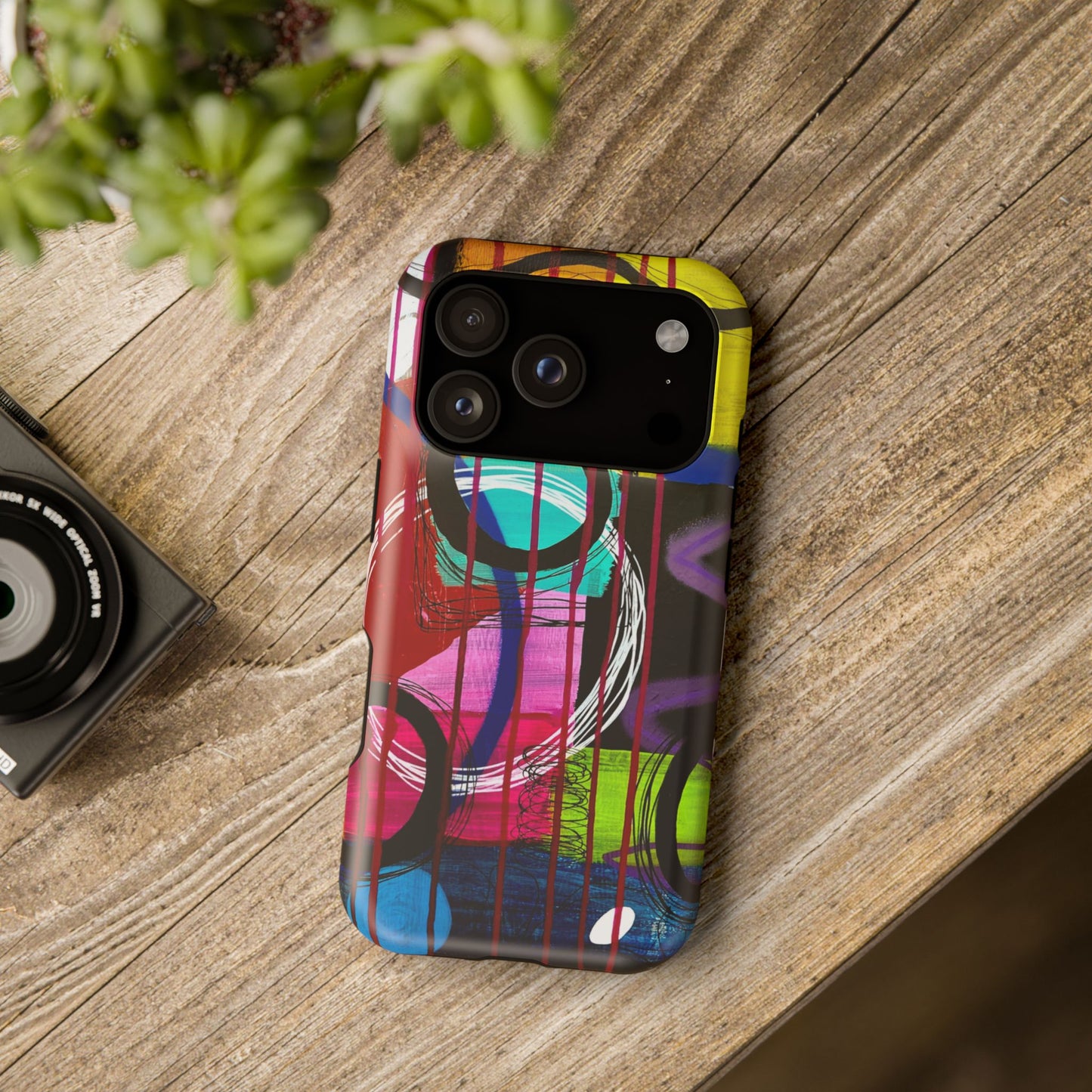 Abstract Art Impact-Resistant Phone Cases